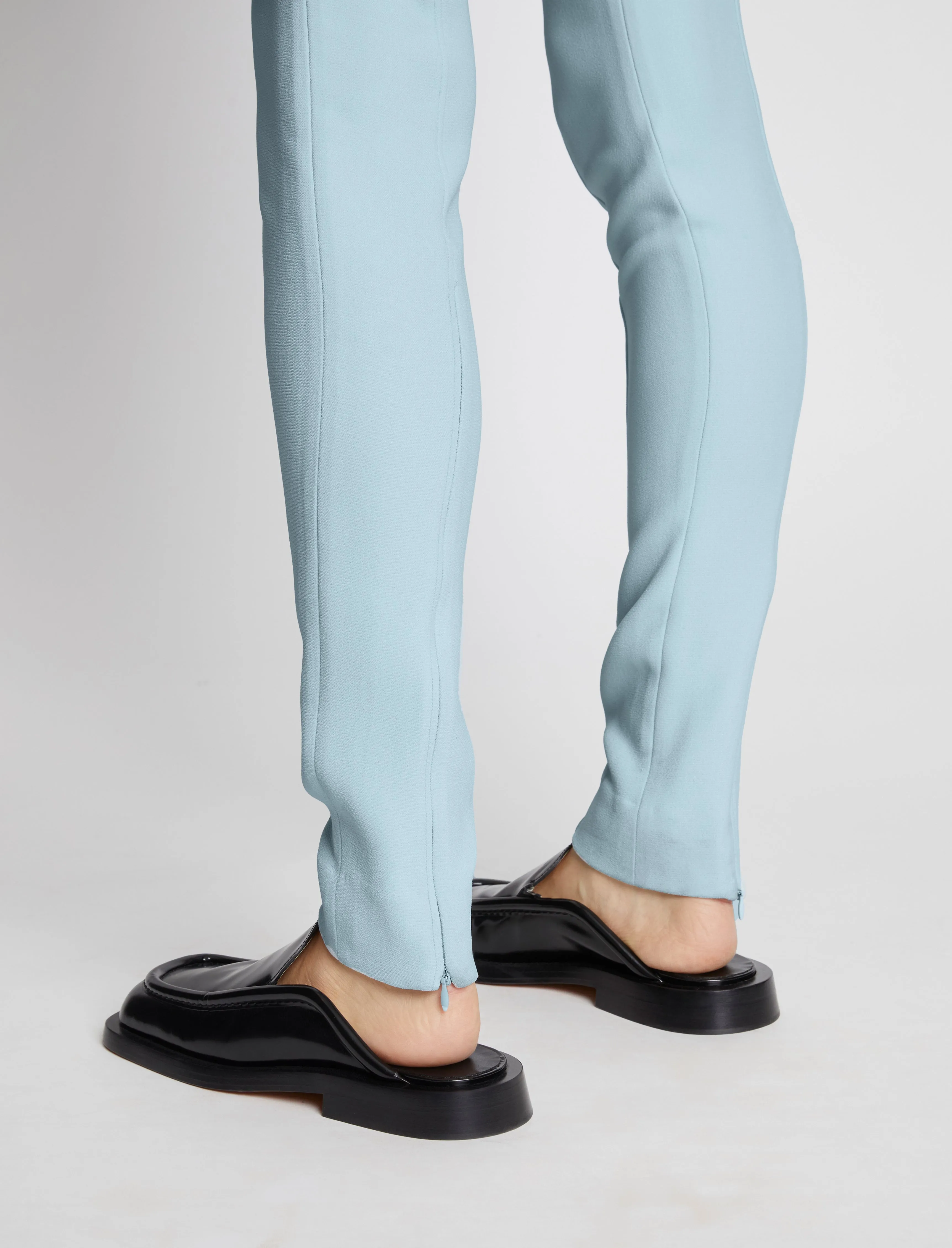 Bi-Stretch Crepe Slim Pants - PALE BLUE sold by Proenza Schouler product image thumbnail 5