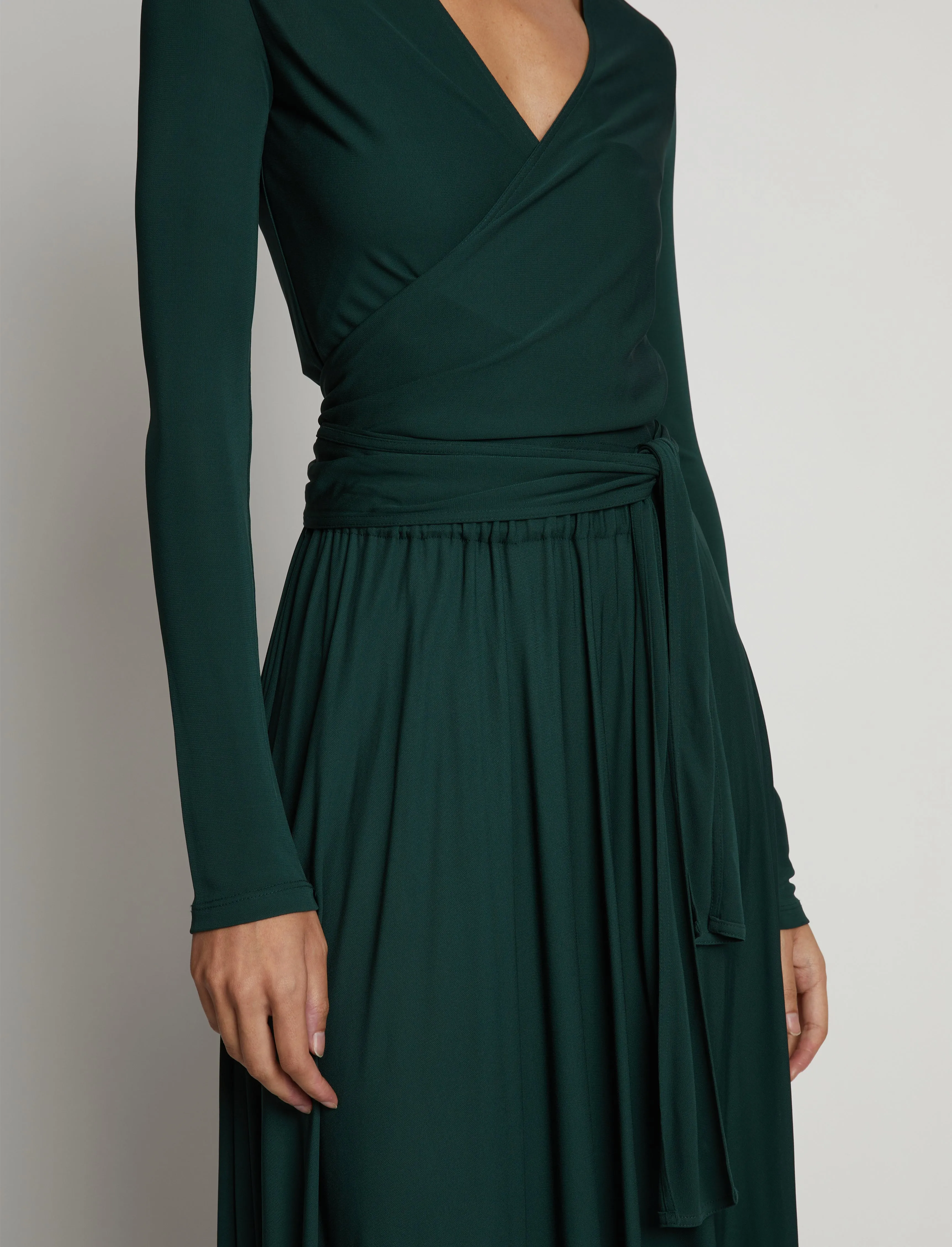 Matte Crepe Wrap Dress sold by Proenza Schouler product image thumbnail 5