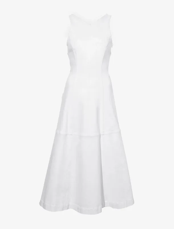 Arlet Sleeveless Dress in Stretch Twill sold by Proenza Schouler
