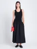 Malia Dress in Peached Poplin sold by Proenza Schouler