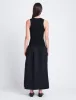 Malia Dress in Peached Poplin sold by Proenza Schouler