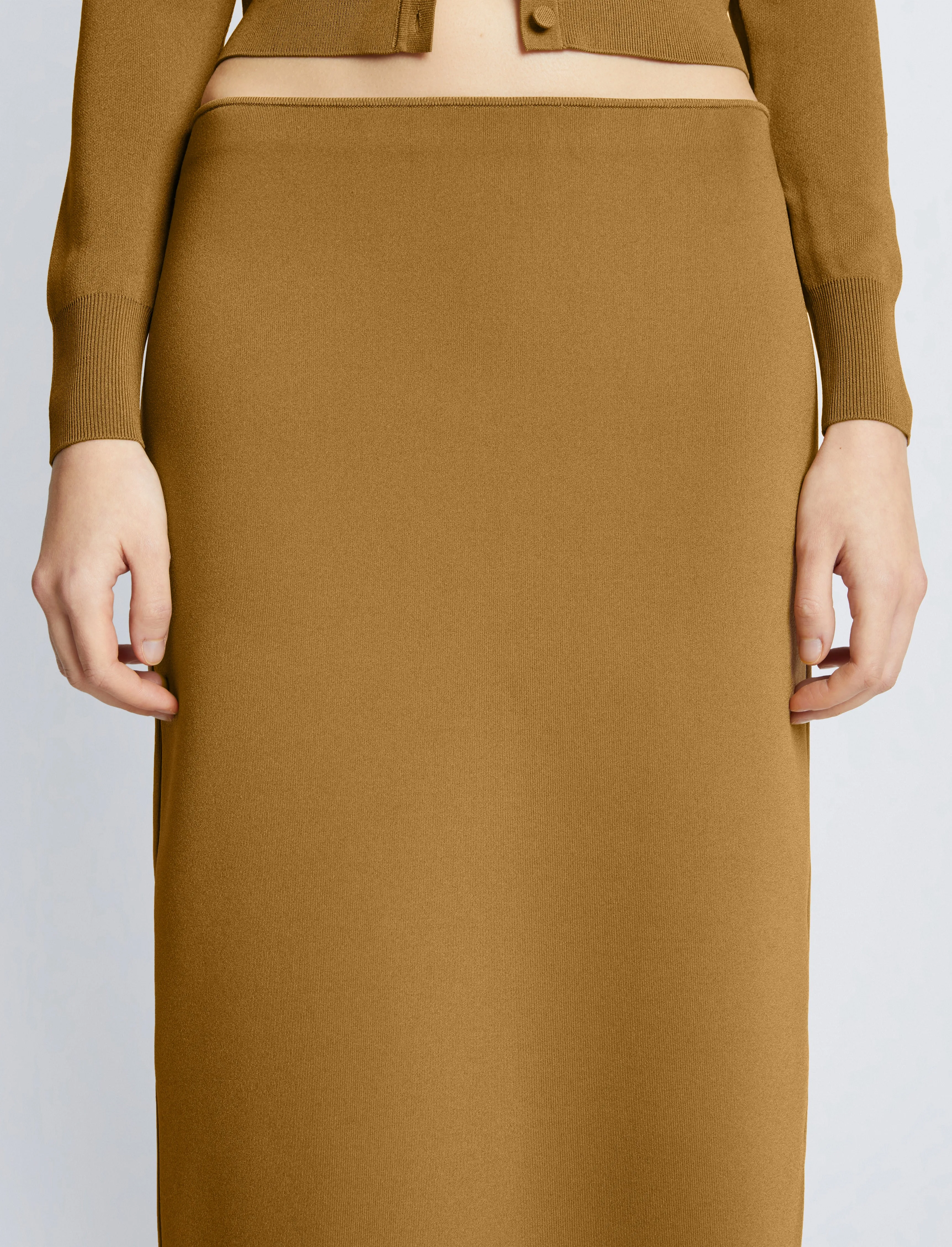 Silk Viscose Knit Skirt sold by Proenza Schouler product image thumbnail 5