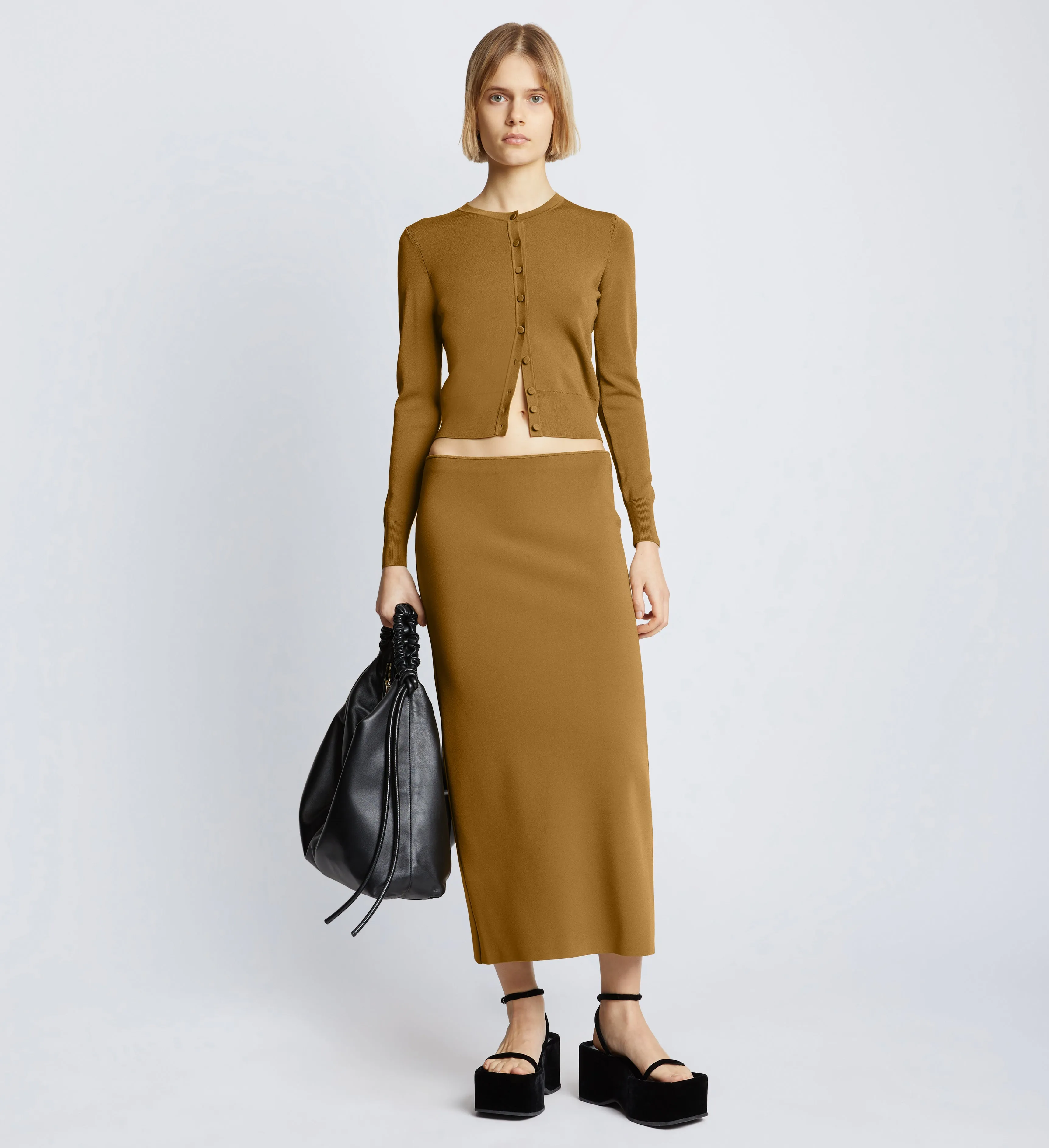 Silk Viscose Knit Skirt sold by Proenza Schouler product image thumbnail 2