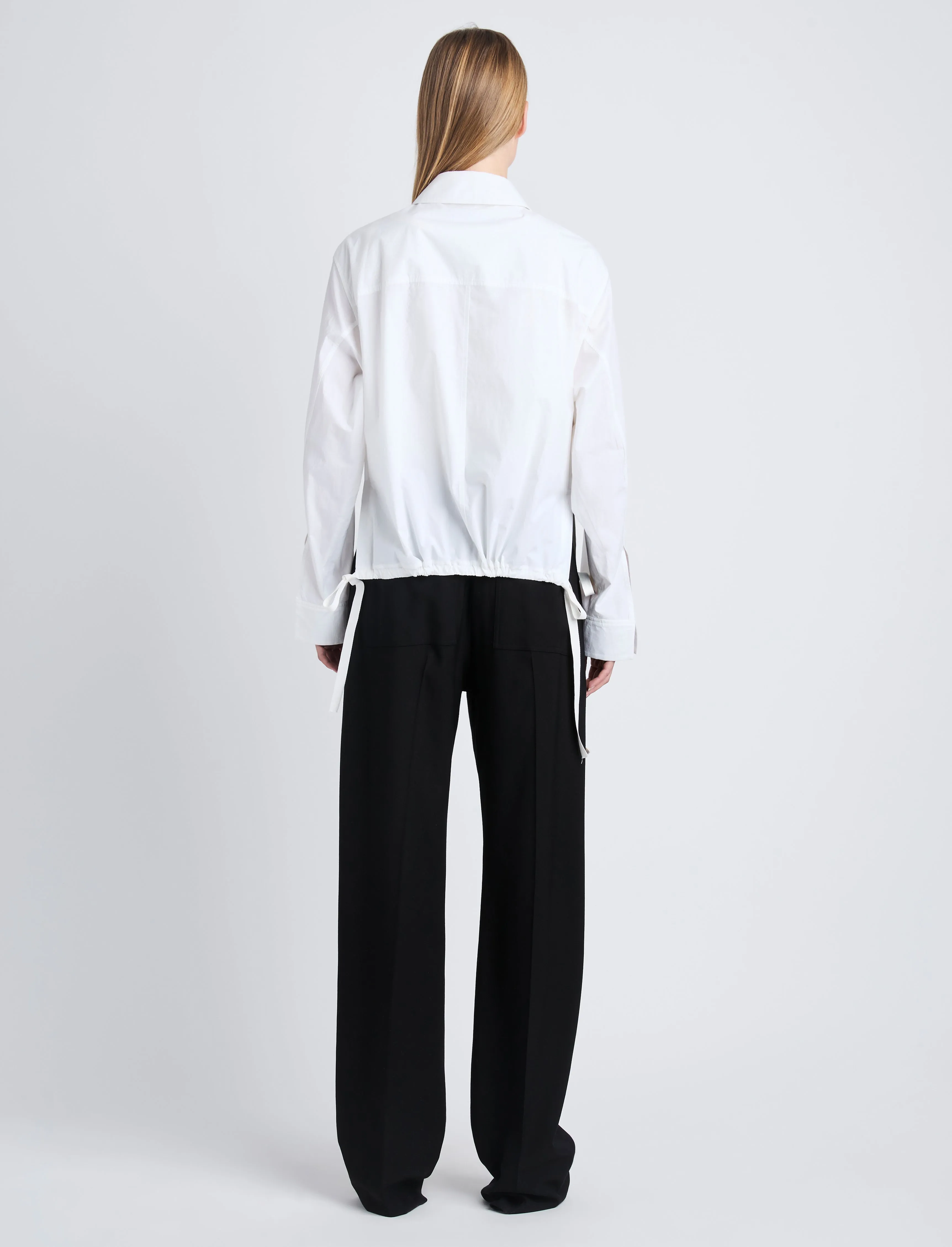 Emerson Jacket in Washed Cotton Poplin sold by Proenza Schouler product image thumbnail 4