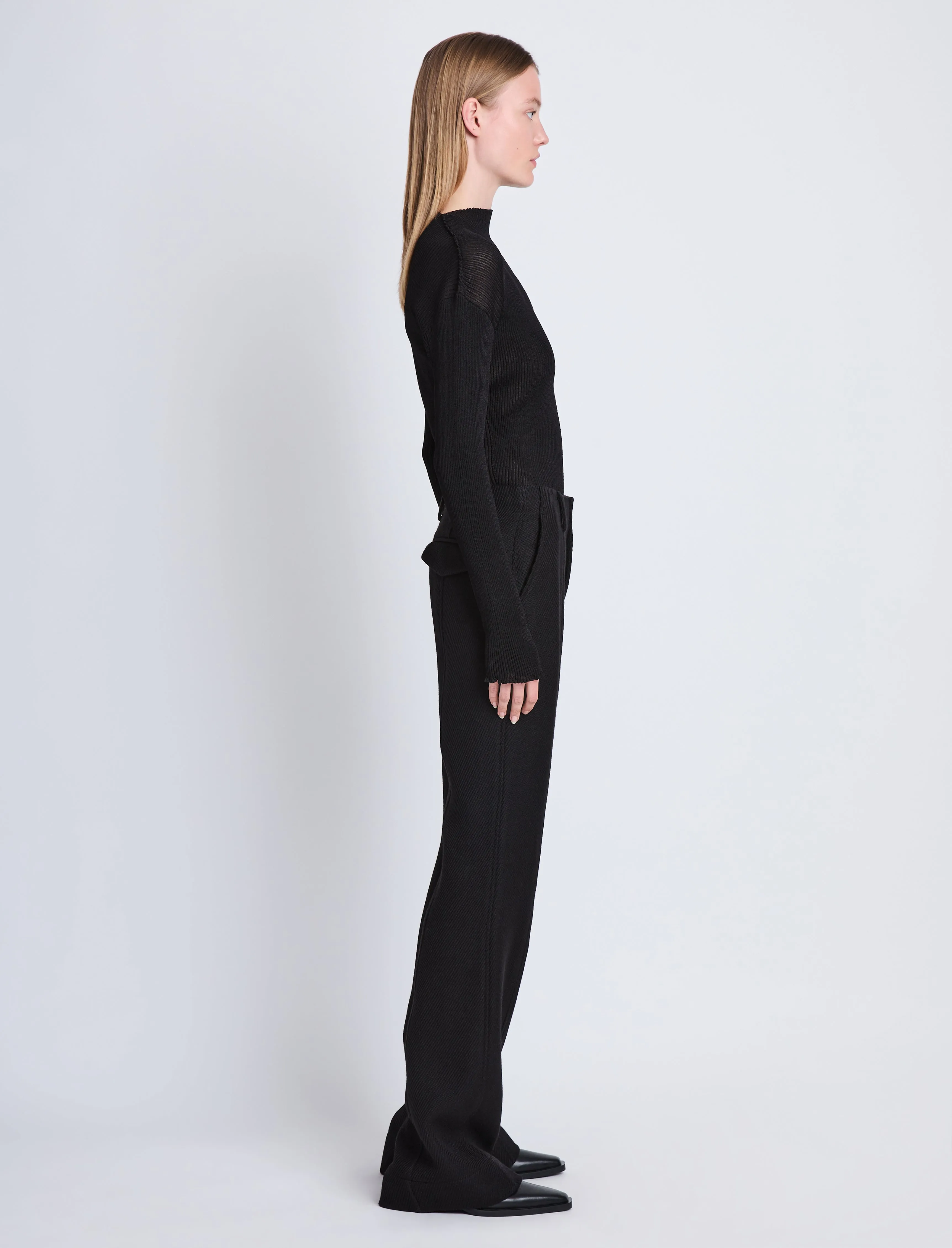 Barbara Pant in Wool Twill sold by Proenza Schouler product image thumbnail 3