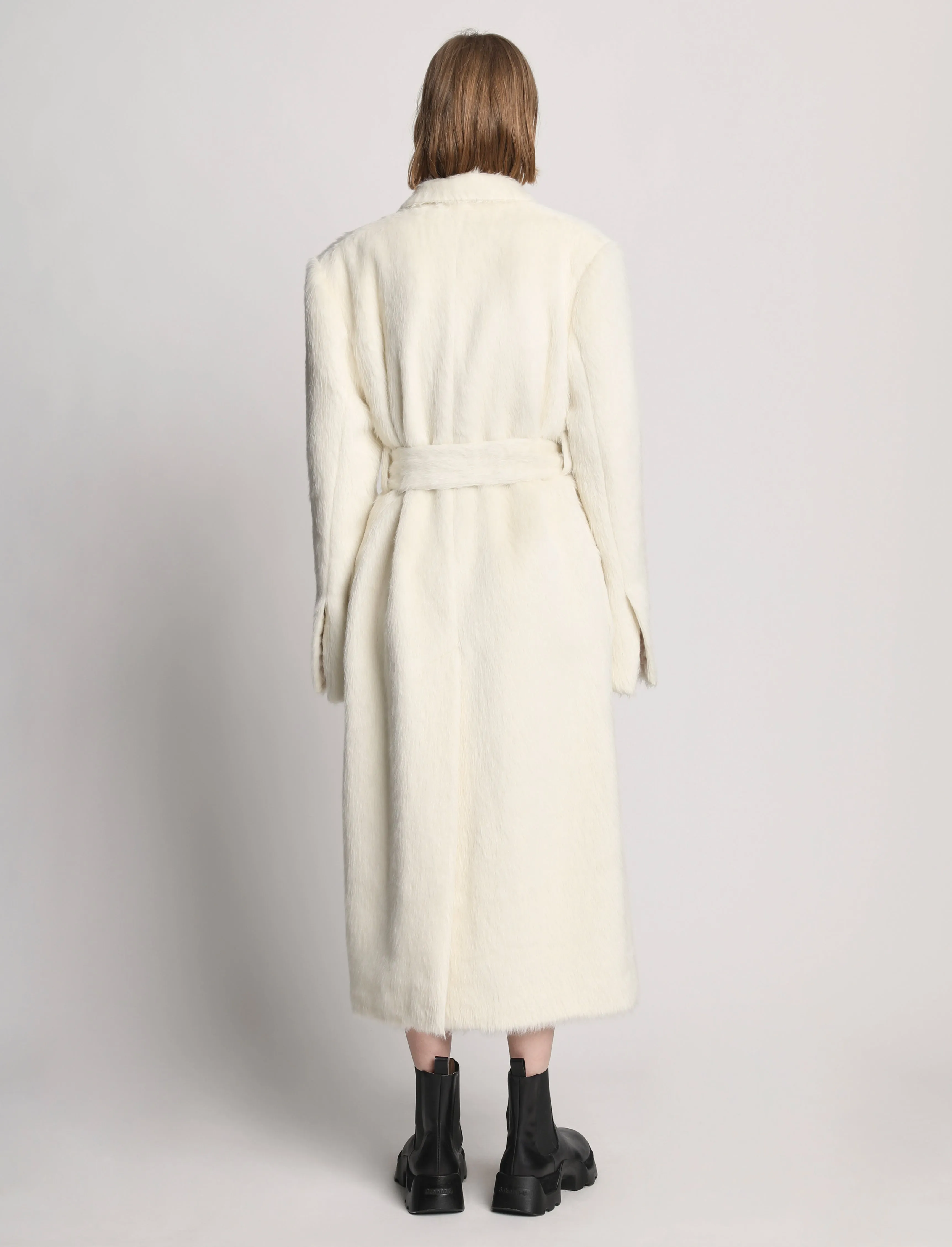 Brushed Alpaca Coat sold by Proenza Schouler product image thumbnail 4