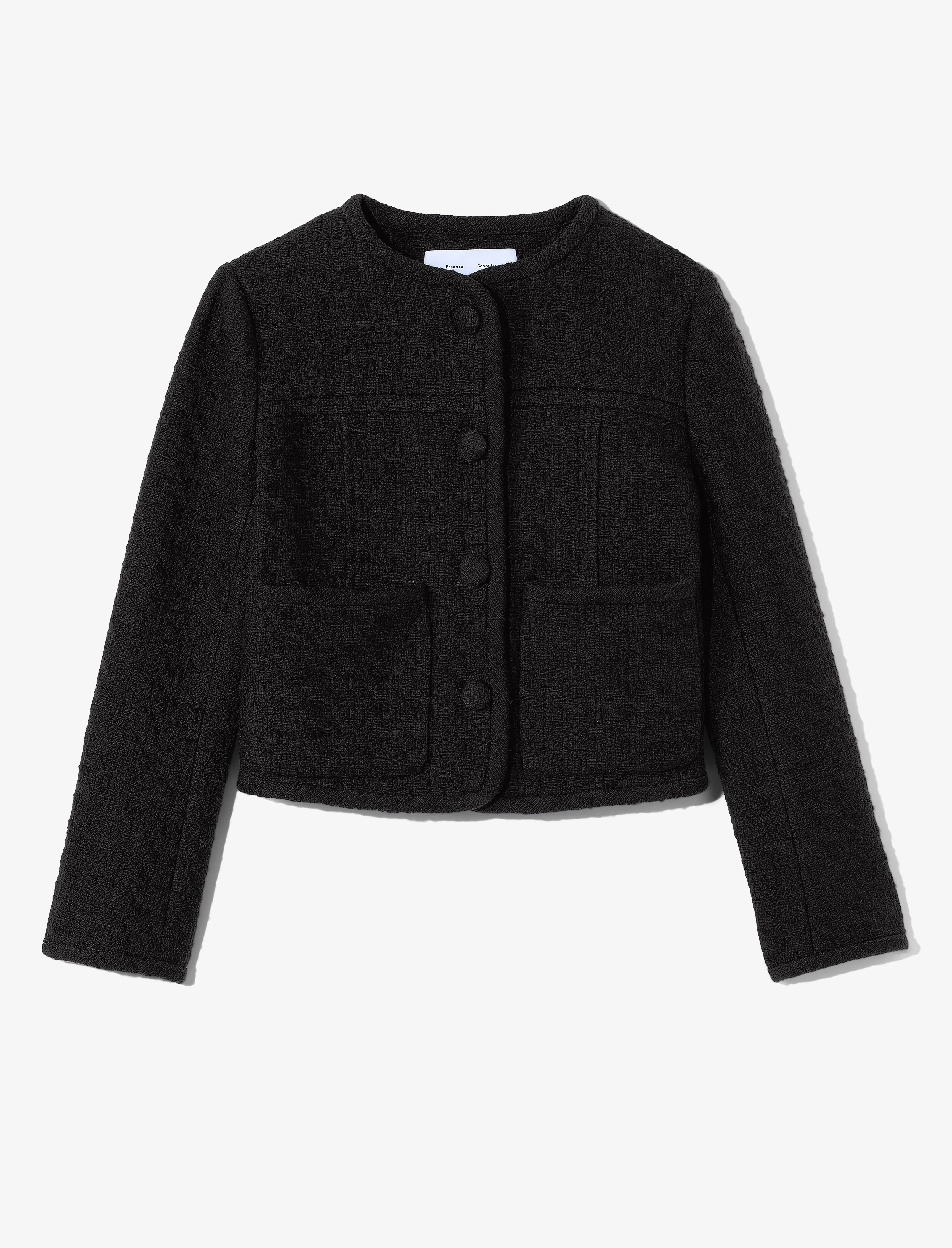 Tweed Cropped Jacket sold by Proenza Schouler