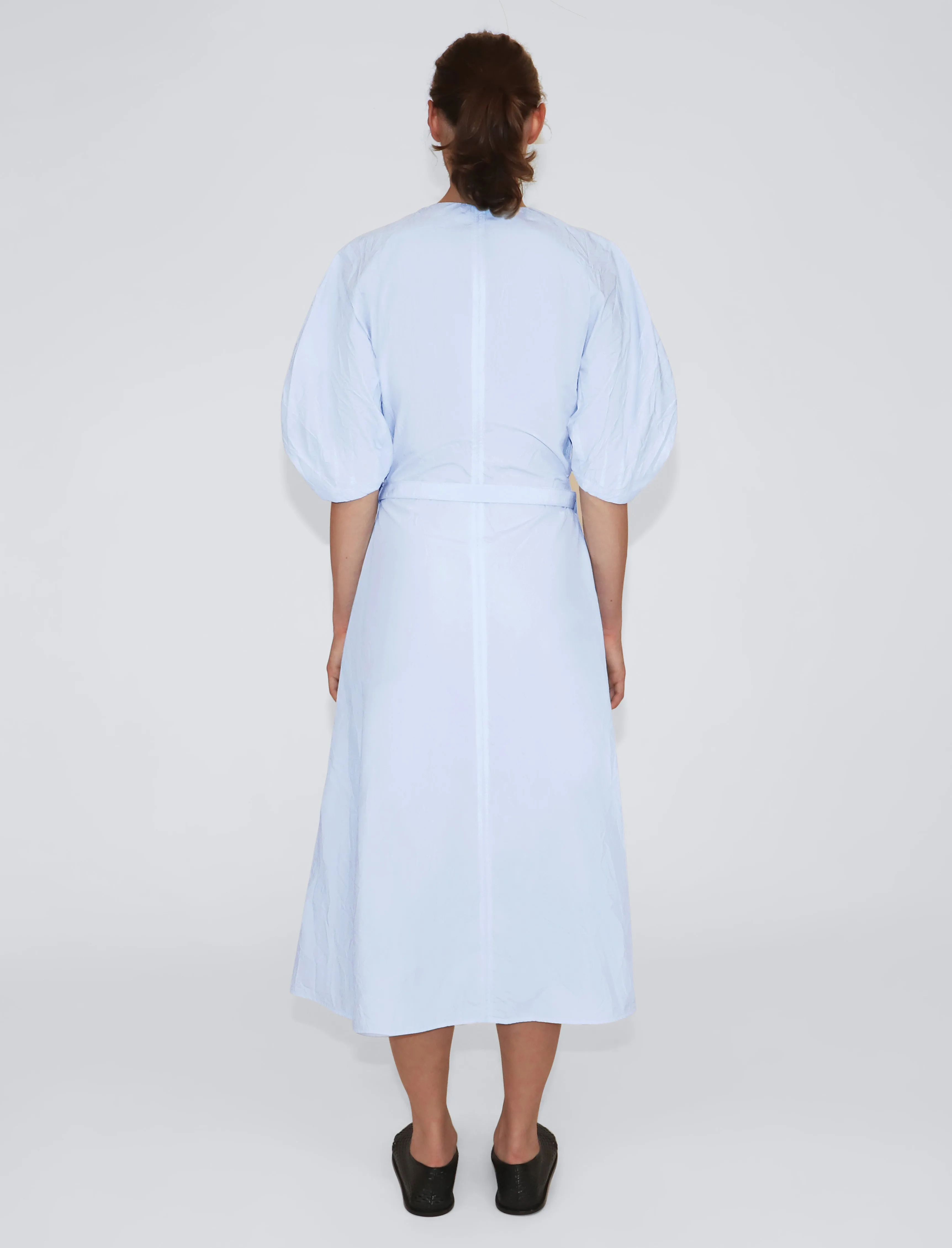 Alicia Dress in Crinkled Cotton Gabardine sold by Proenza Schouler product image thumbnail 4
