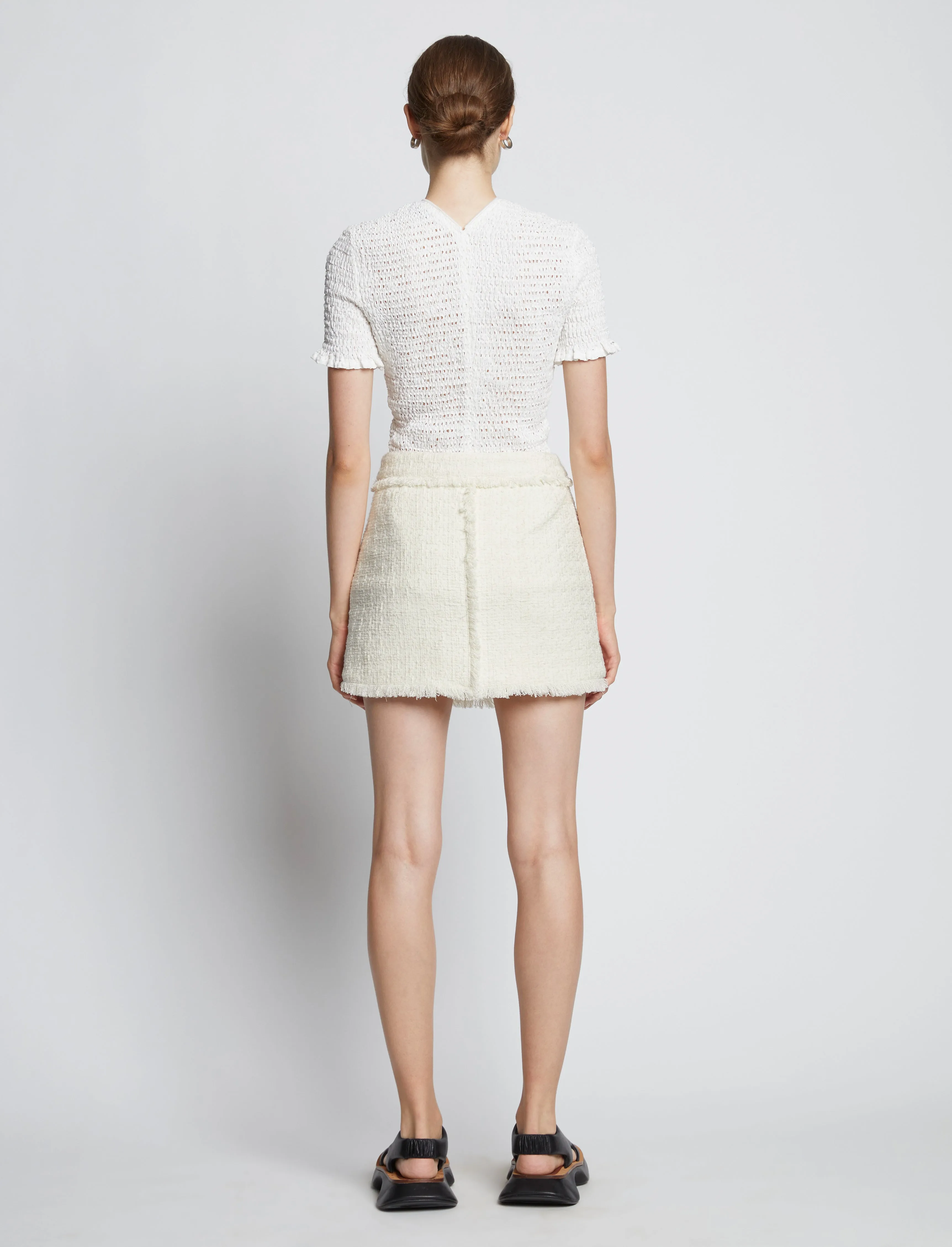 Tweed Mini Skirt sold by Proenza Schouler product image thumbnail 4