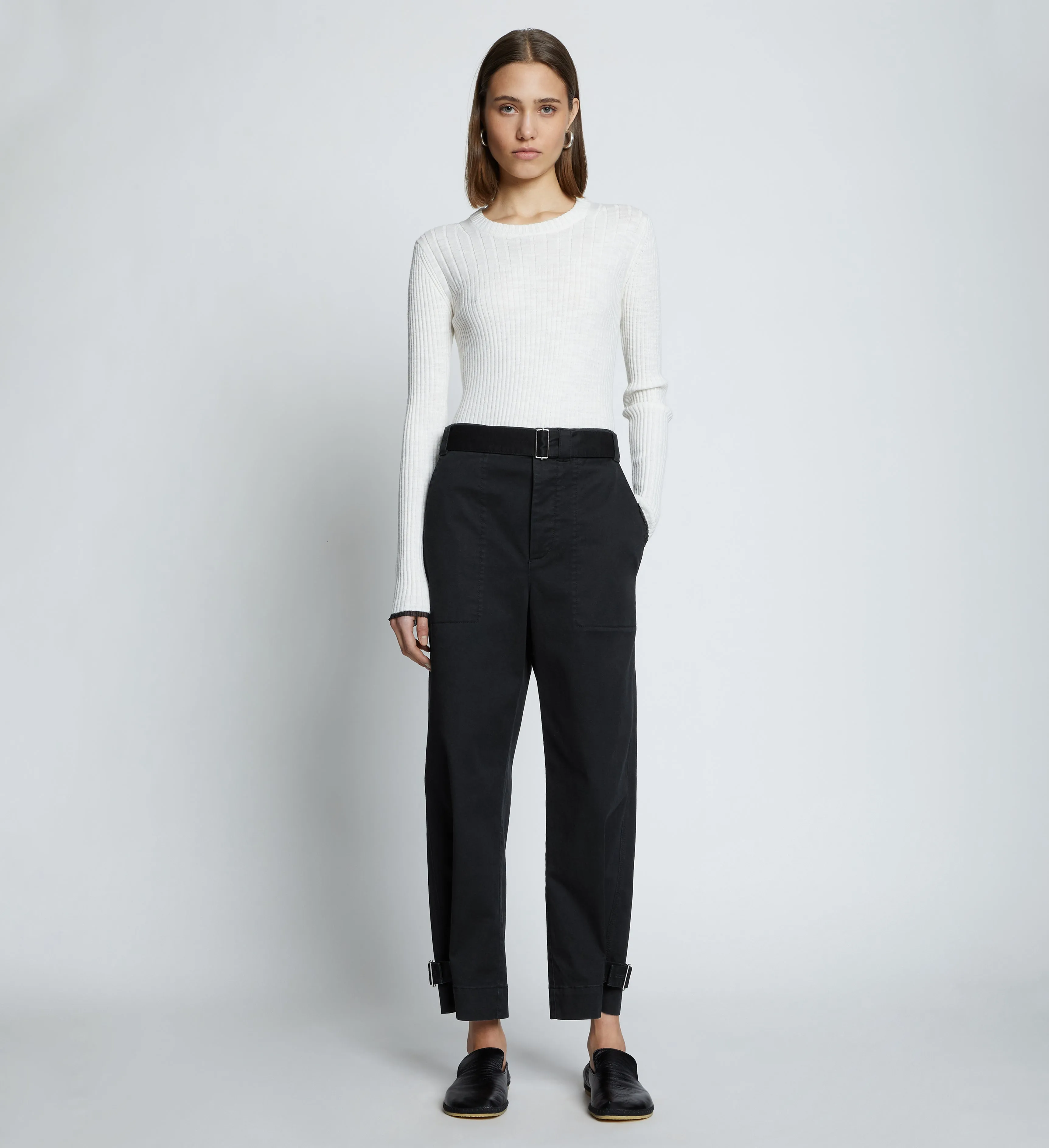 Cotton Twill Tapered Pants sold by Proenza Schouler