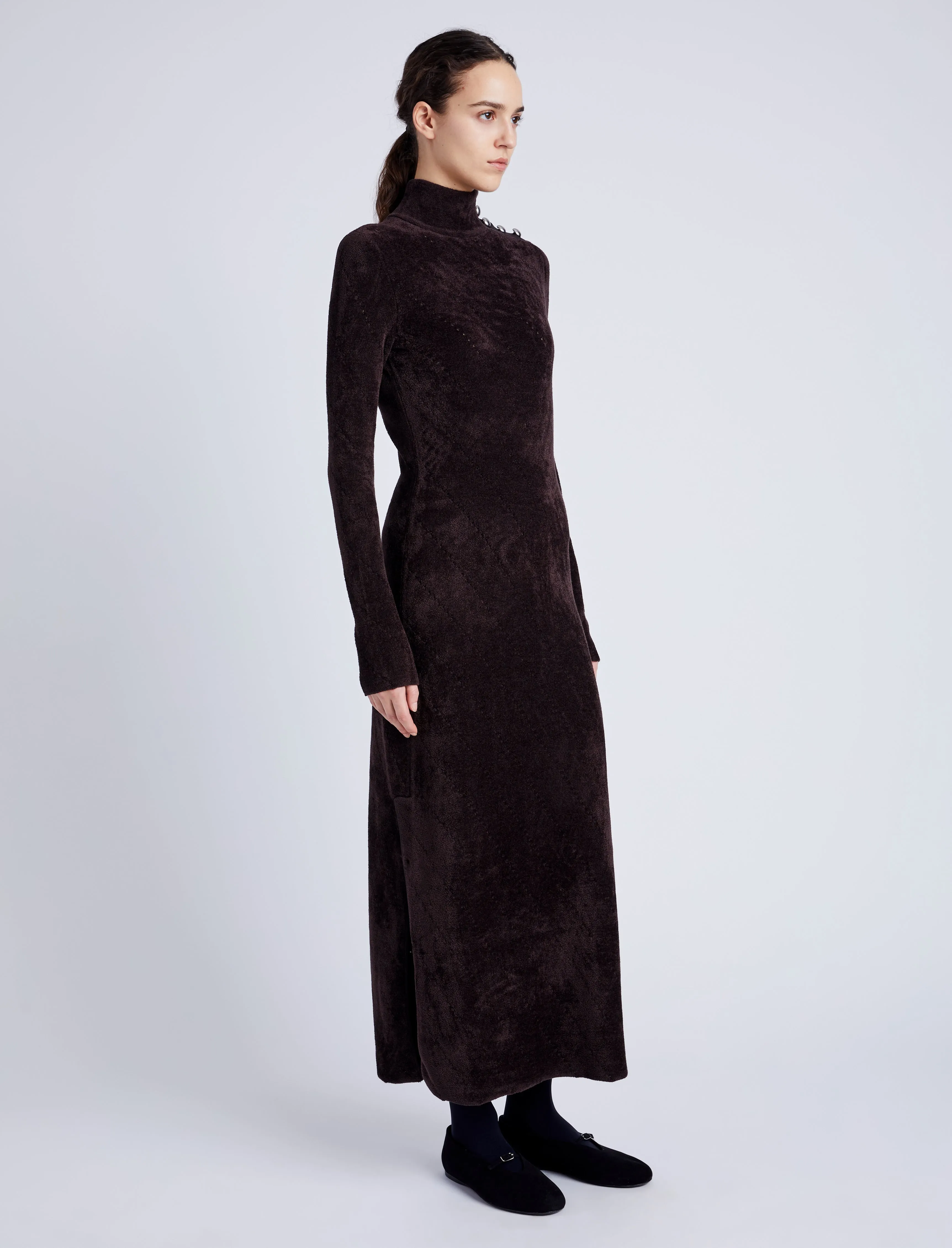 Jude Knit Dress in Chenille sold by Proenza Schouler product image thumbnail 3