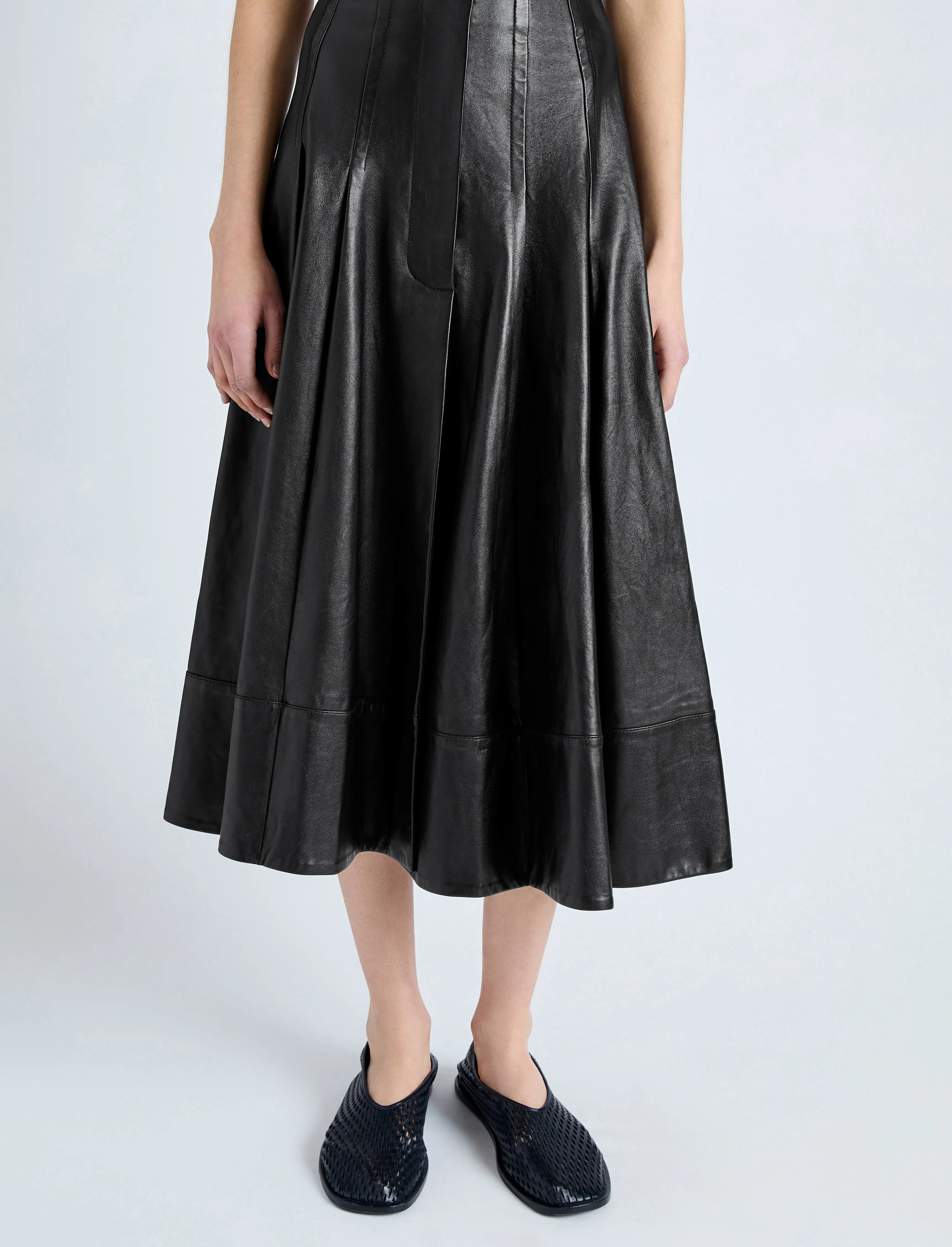Moore Skirt in Glossy Leather sold by Proenza Schouler product image thumbnail 5