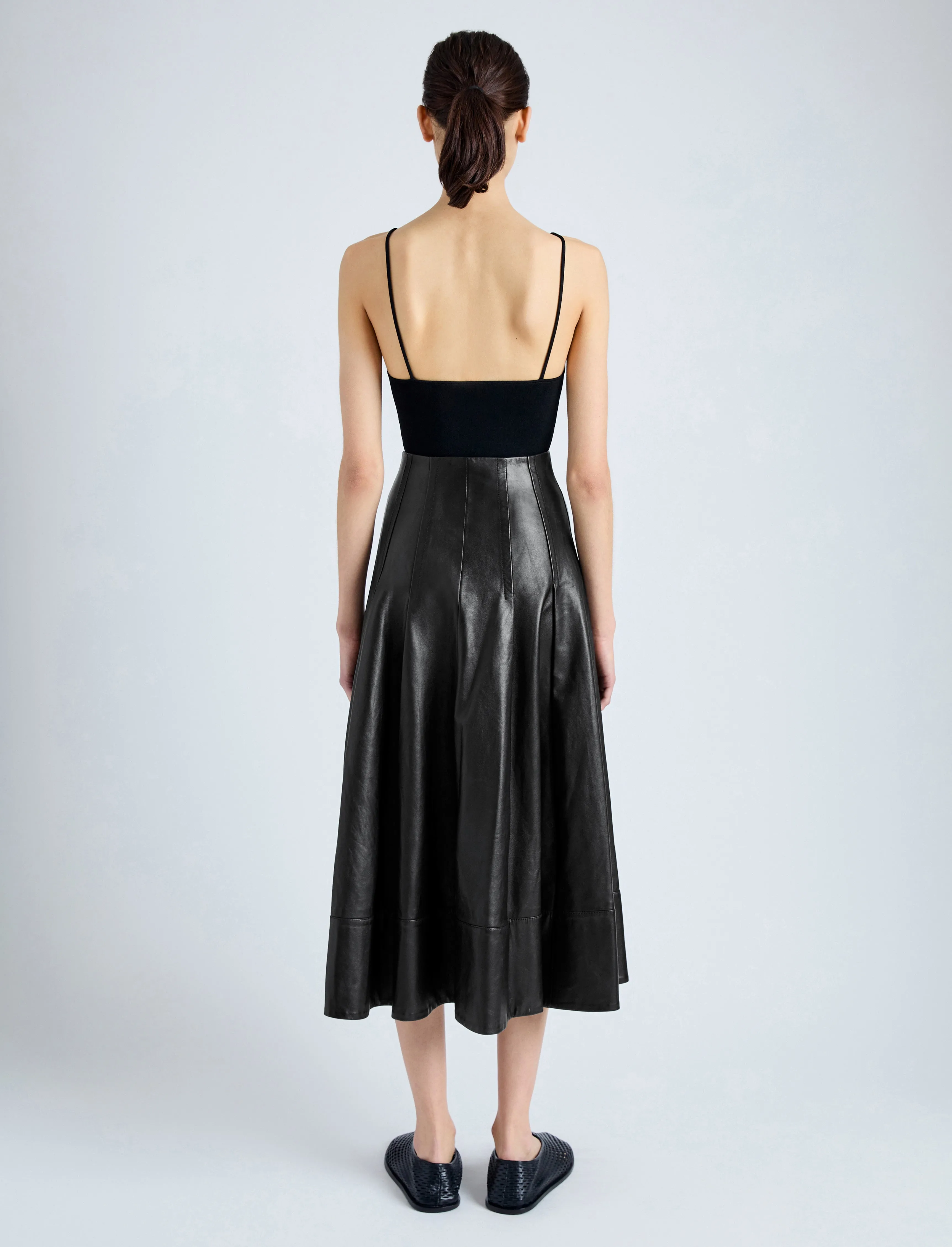 Moore Skirt in Glossy Leather sold by Proenza Schouler product image thumbnail 4