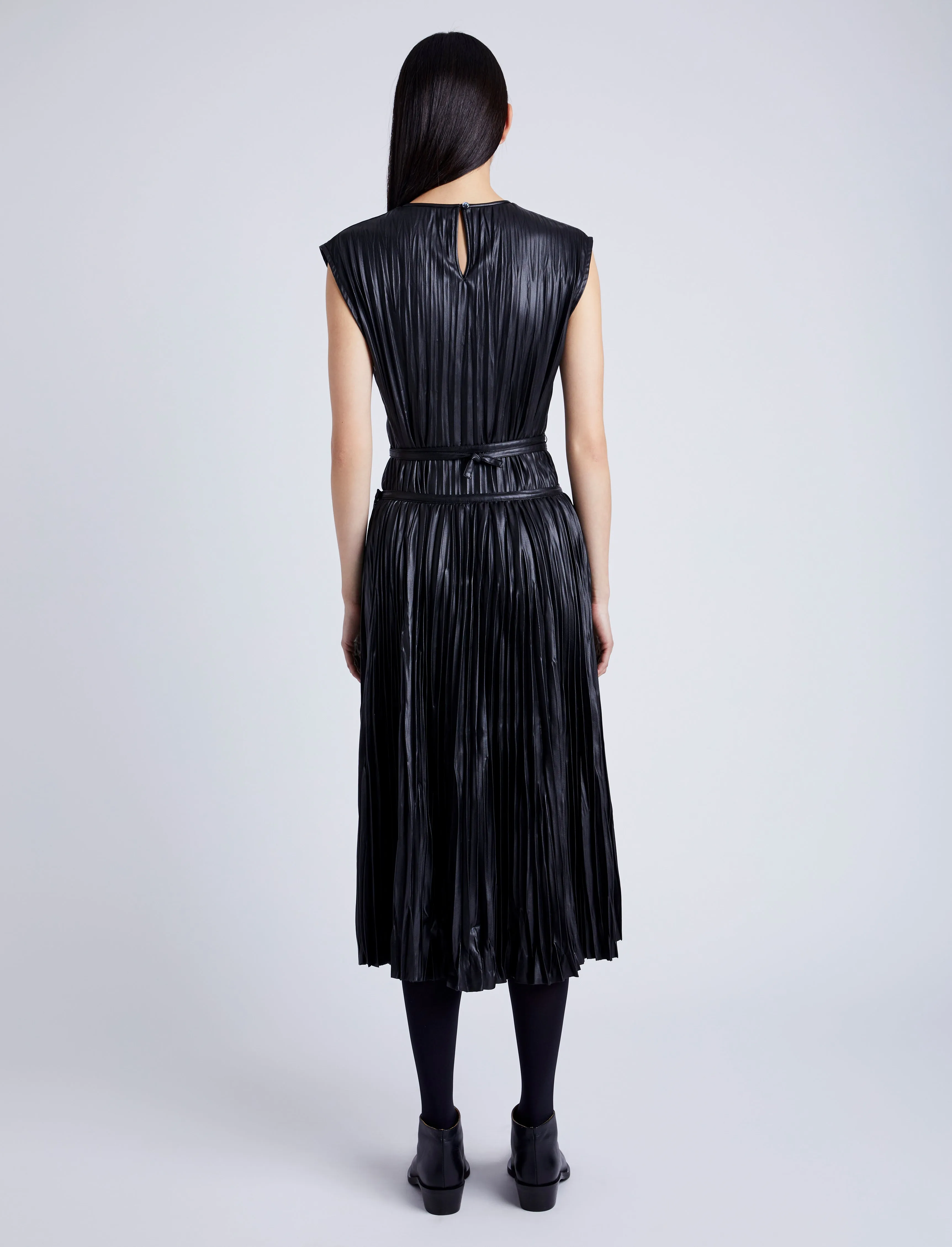 Rosalyn Skirt in Faux Leather sold by Proenza Schouler product image thumbnail 4