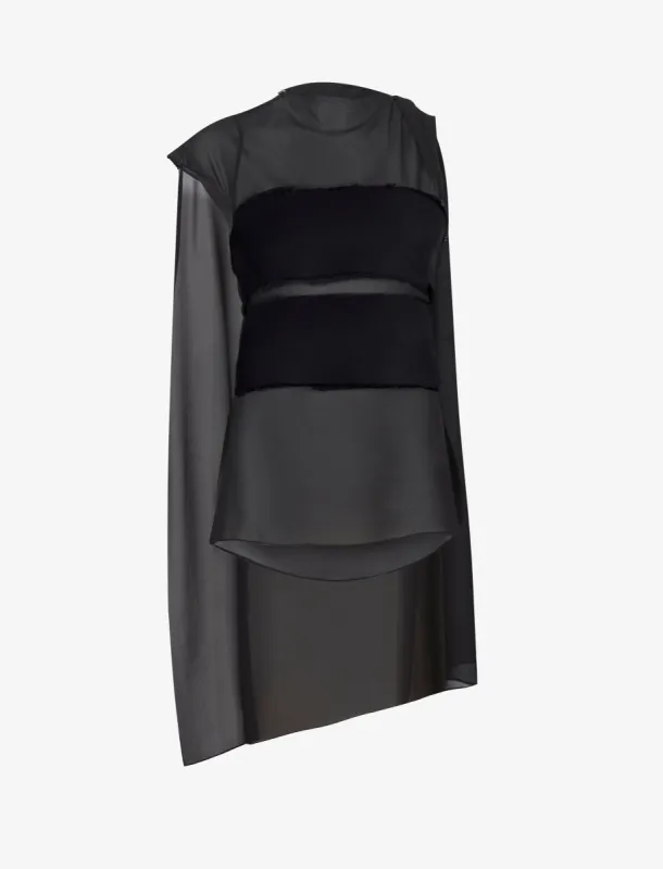 Aurora Top in Chiffon sold by Proenza Schouler