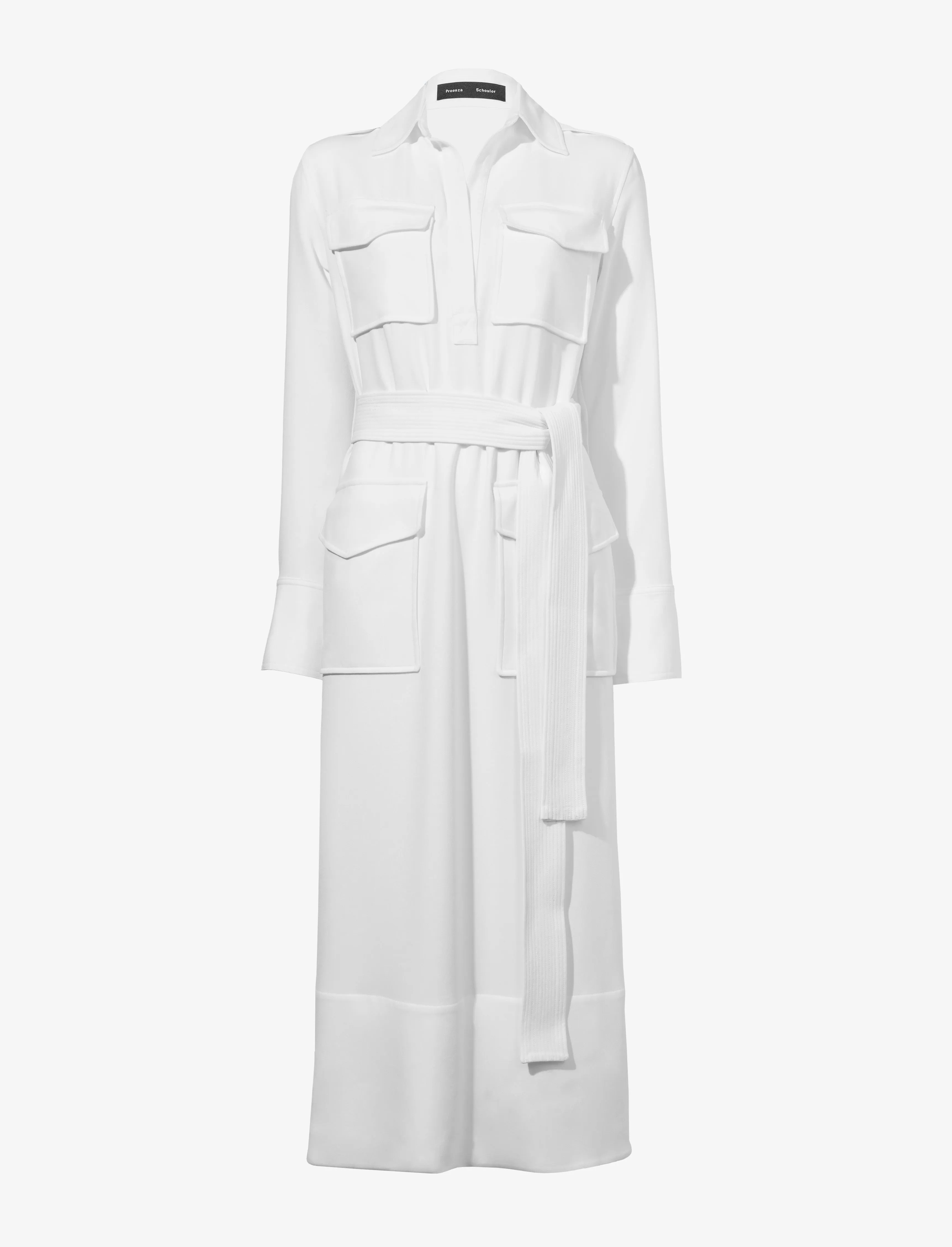Vanessa Dress in Matte Double Crepe sold by Proenza Schouler