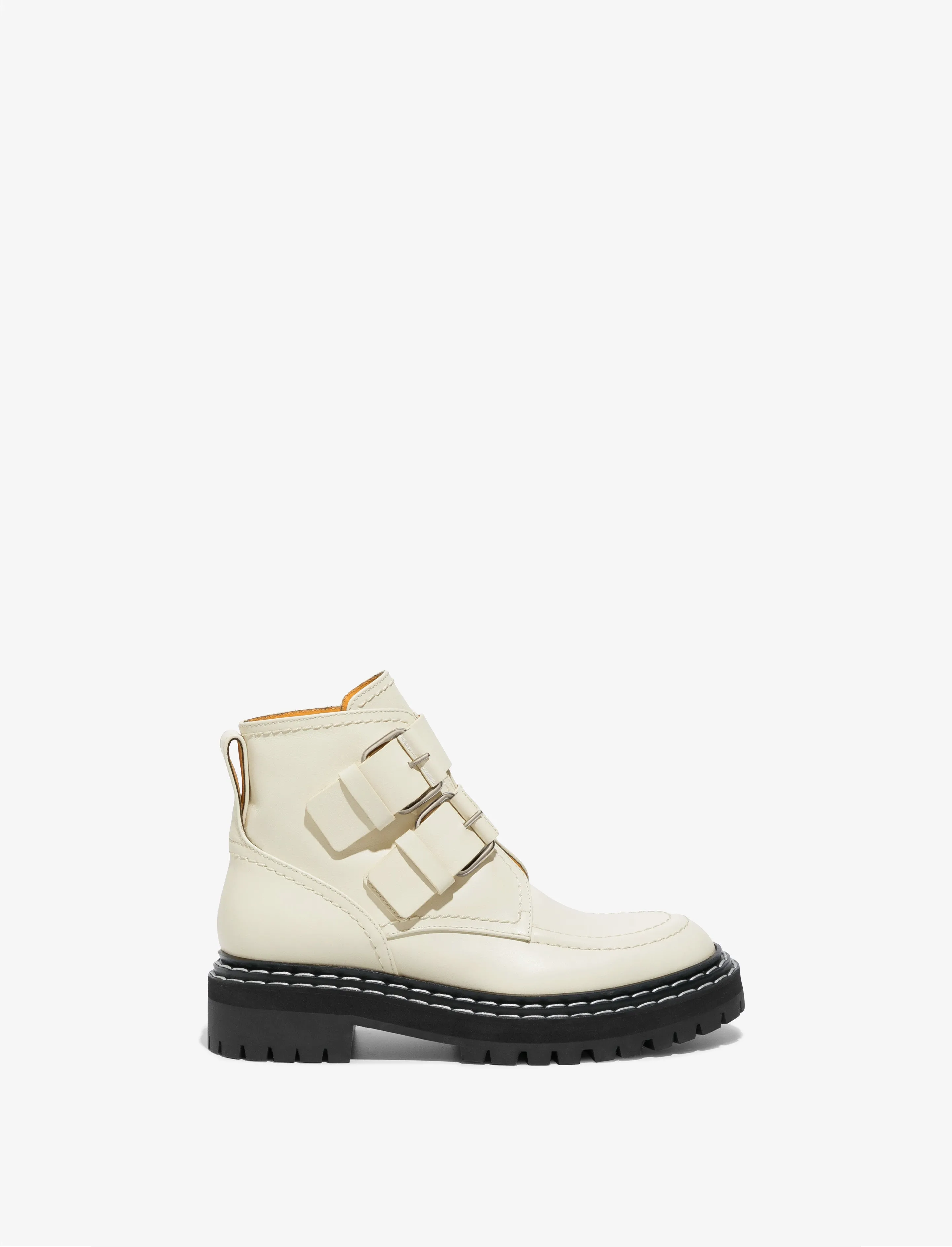 Lug Sole Buckle Boots sold by Proenza Schouler