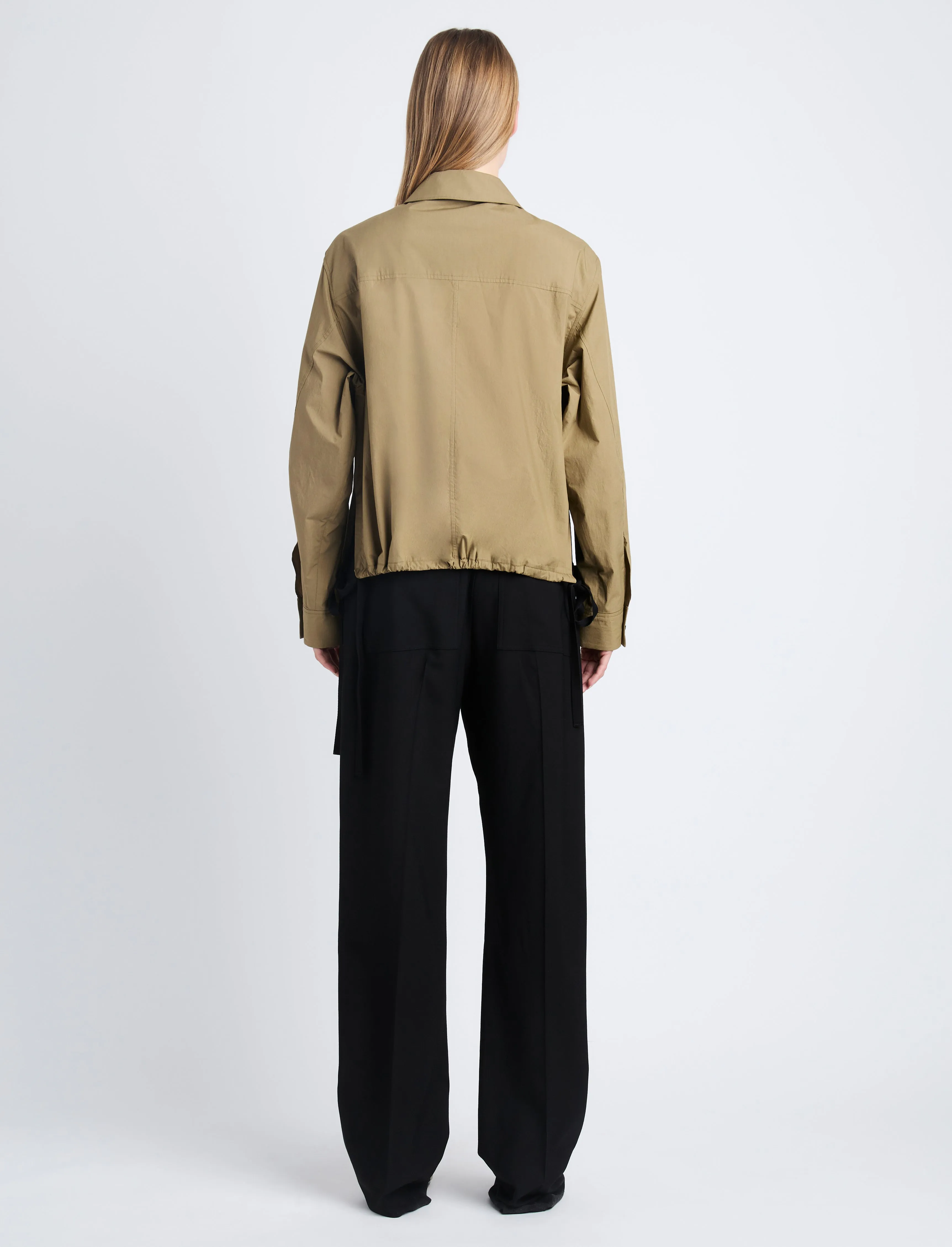 Emerson Jacket in Washed Cotton Poplin sold by Proenza Schouler product image thumbnail 5
