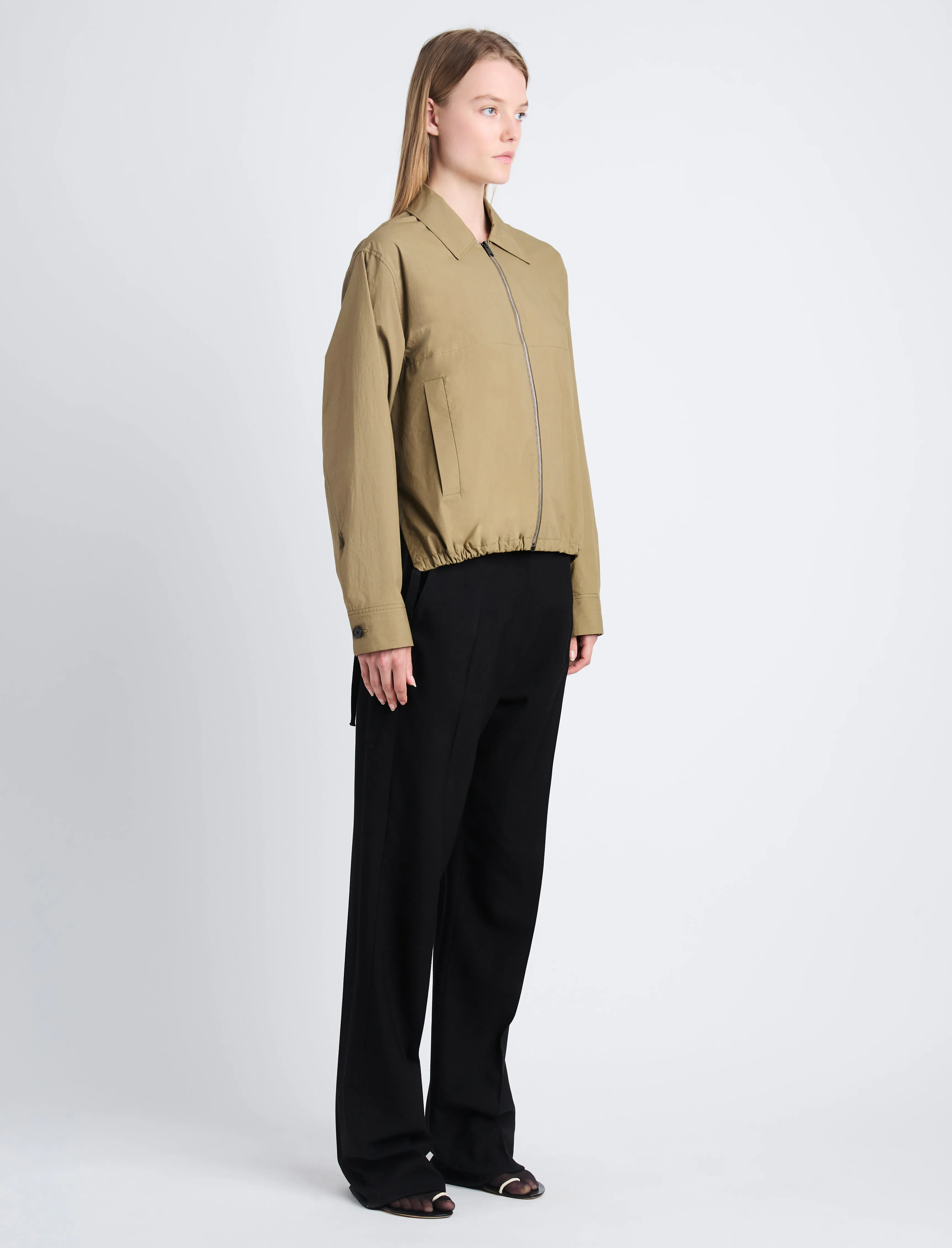 Emerson Jacket in Washed Cotton Poplin sold by Proenza Schouler product image thumbnail 4