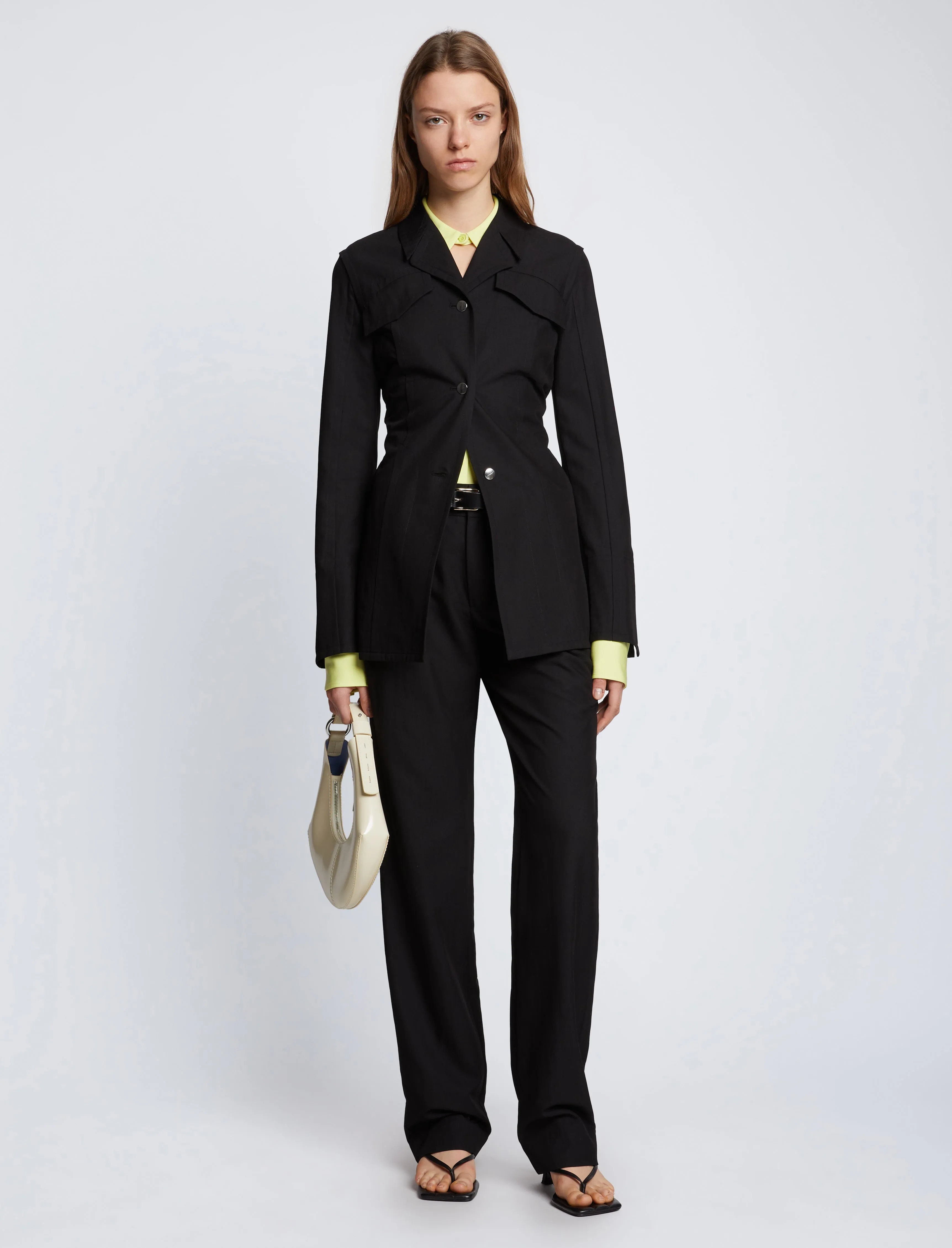 Drapey Suiting Jacket sold by Proenza Schouler product image thumbnail 3