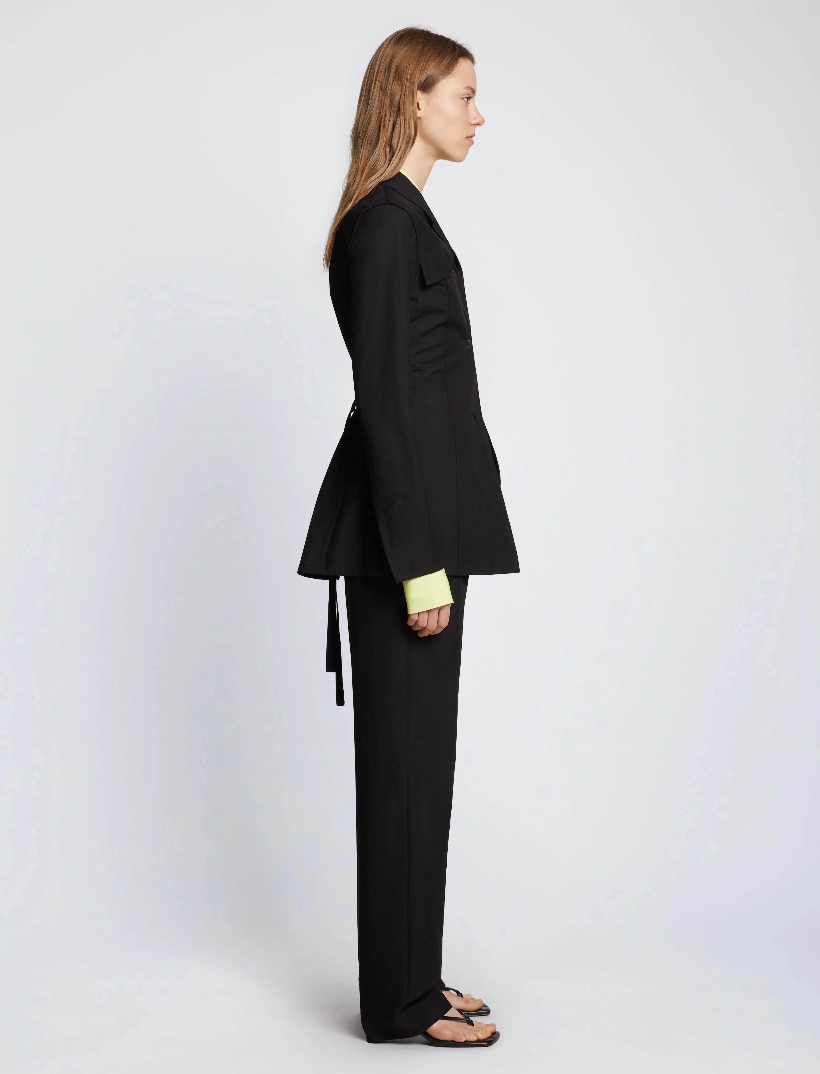 Drapey Suiting Jacket sold by Proenza Schouler product image thumbnail 4