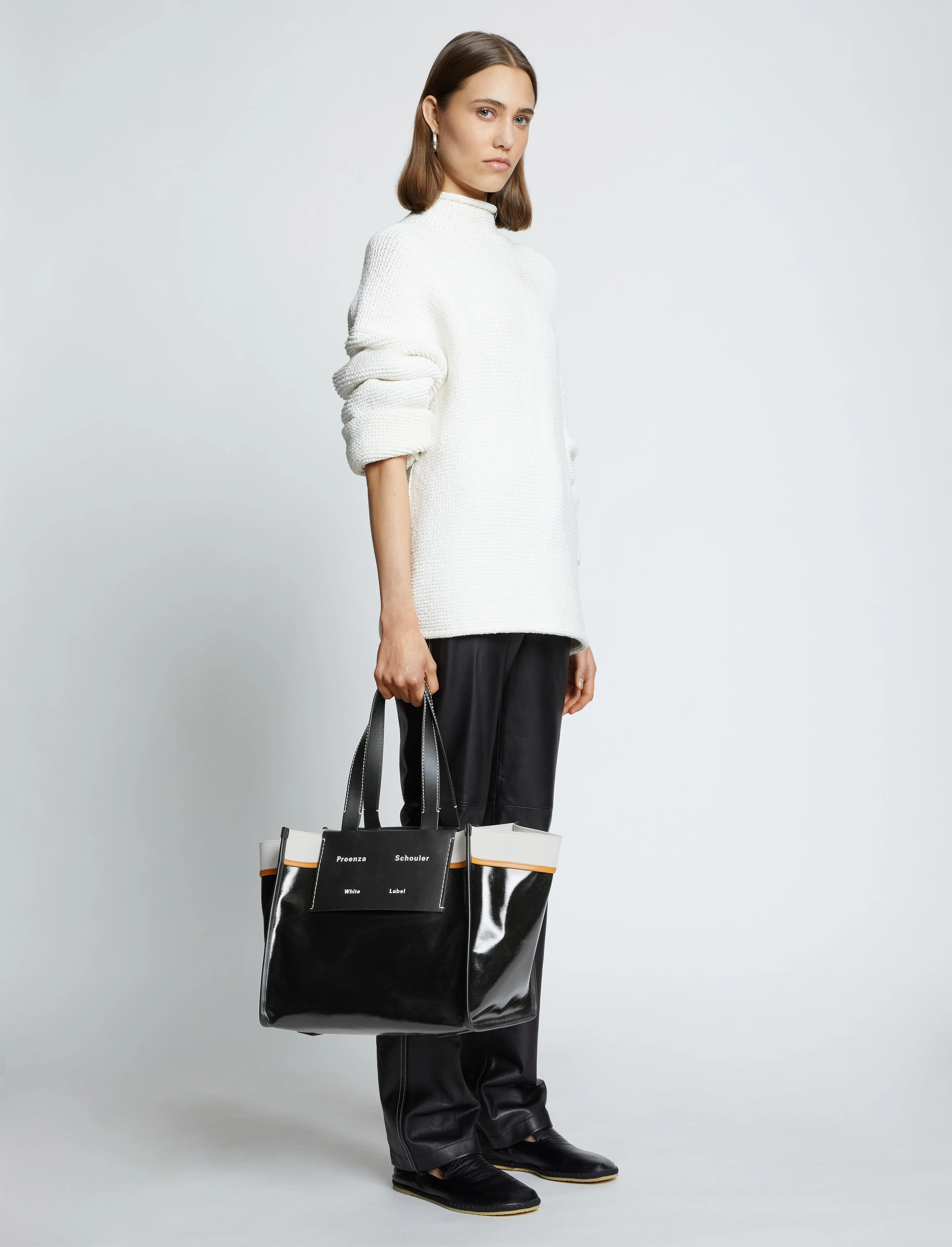 Large Morris Tote in Coated Canvas sold by Proenza Schouler product image thumbnail 2