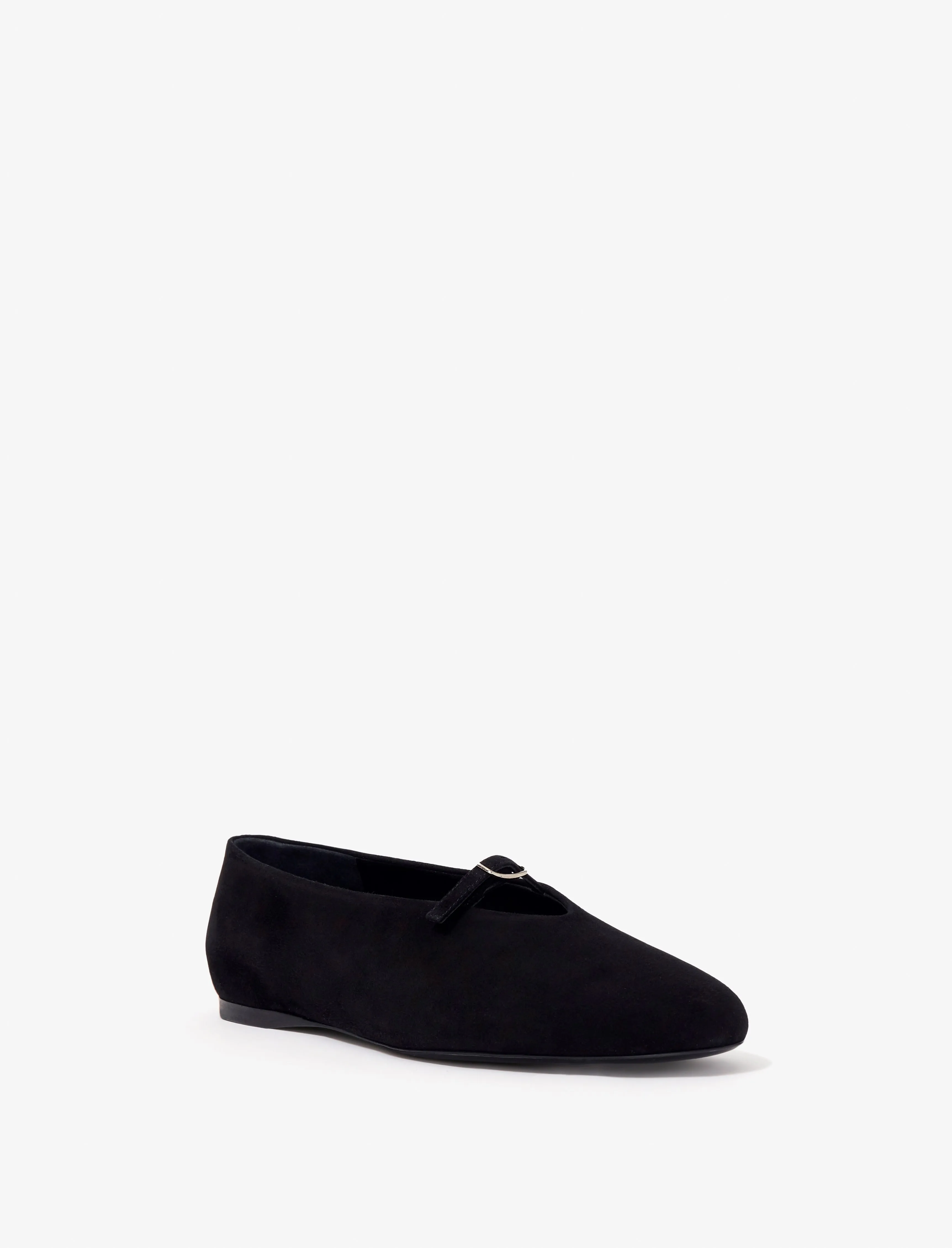 Tee Mary Jane Flats in Suede sold by Proenza Schouler product image thumbnail 2