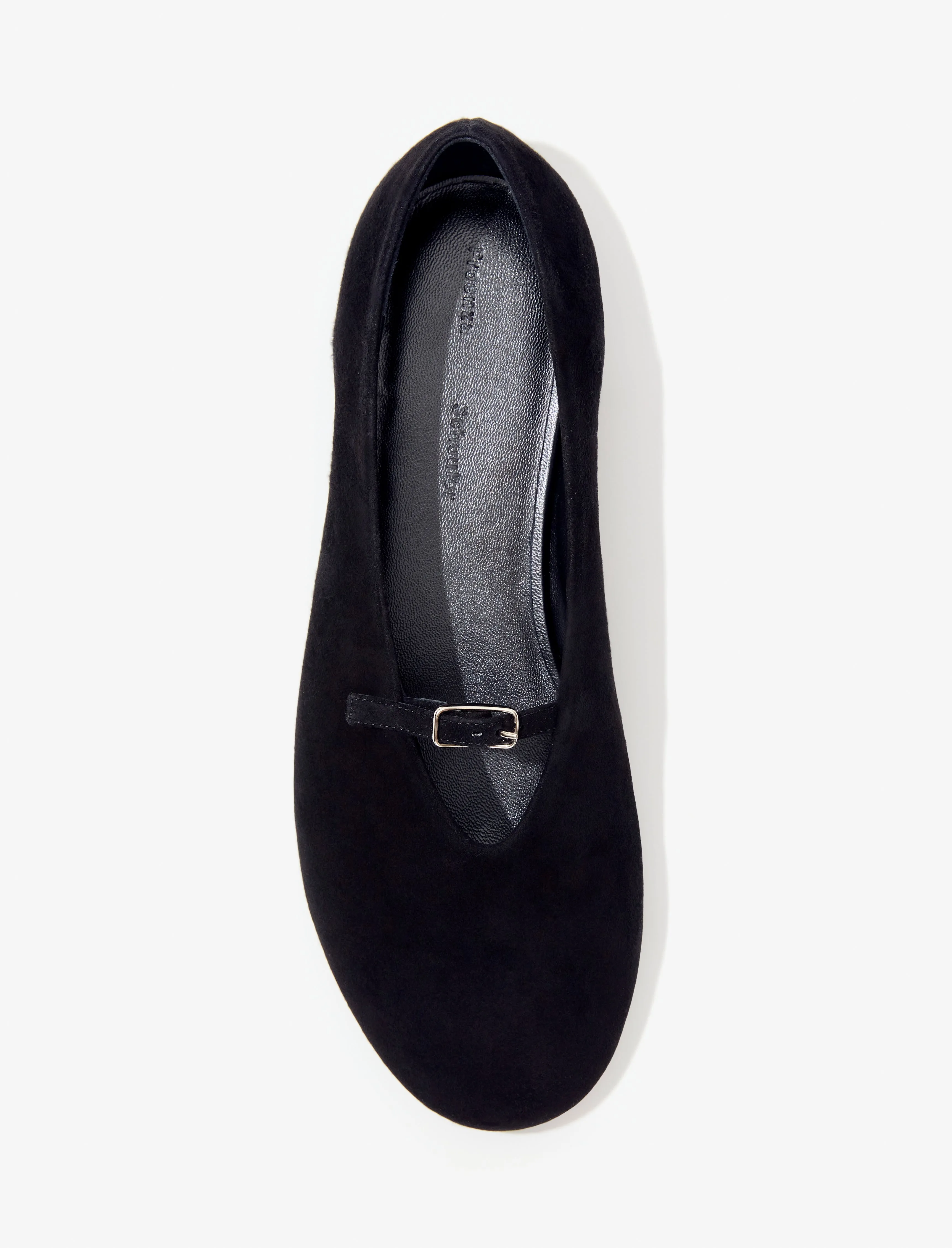 Tee Mary Jane Flats in Suede sold by Proenza Schouler product image thumbnail 4