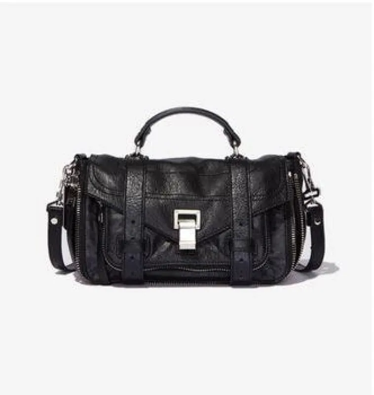 PS1+ Tiny Zip Bag - BLACK sold by Proenza Schouler
