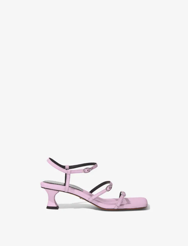 SQUARE SANDALS - 50MM - Light/Pastel Purple sold by Proenza Schouler