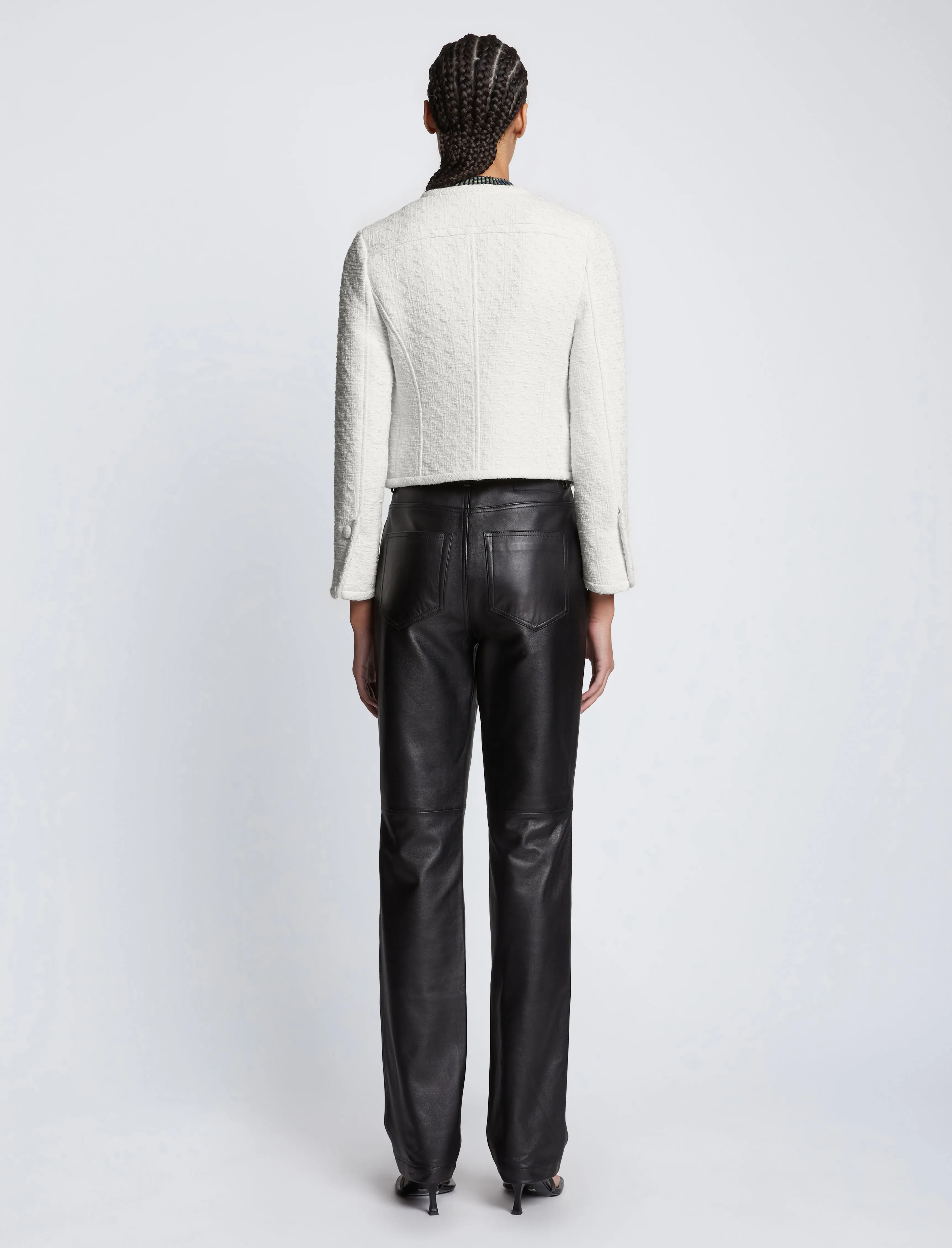 Tweed Cropped Jacket sold by Proenza Schouler product image thumbnail 5