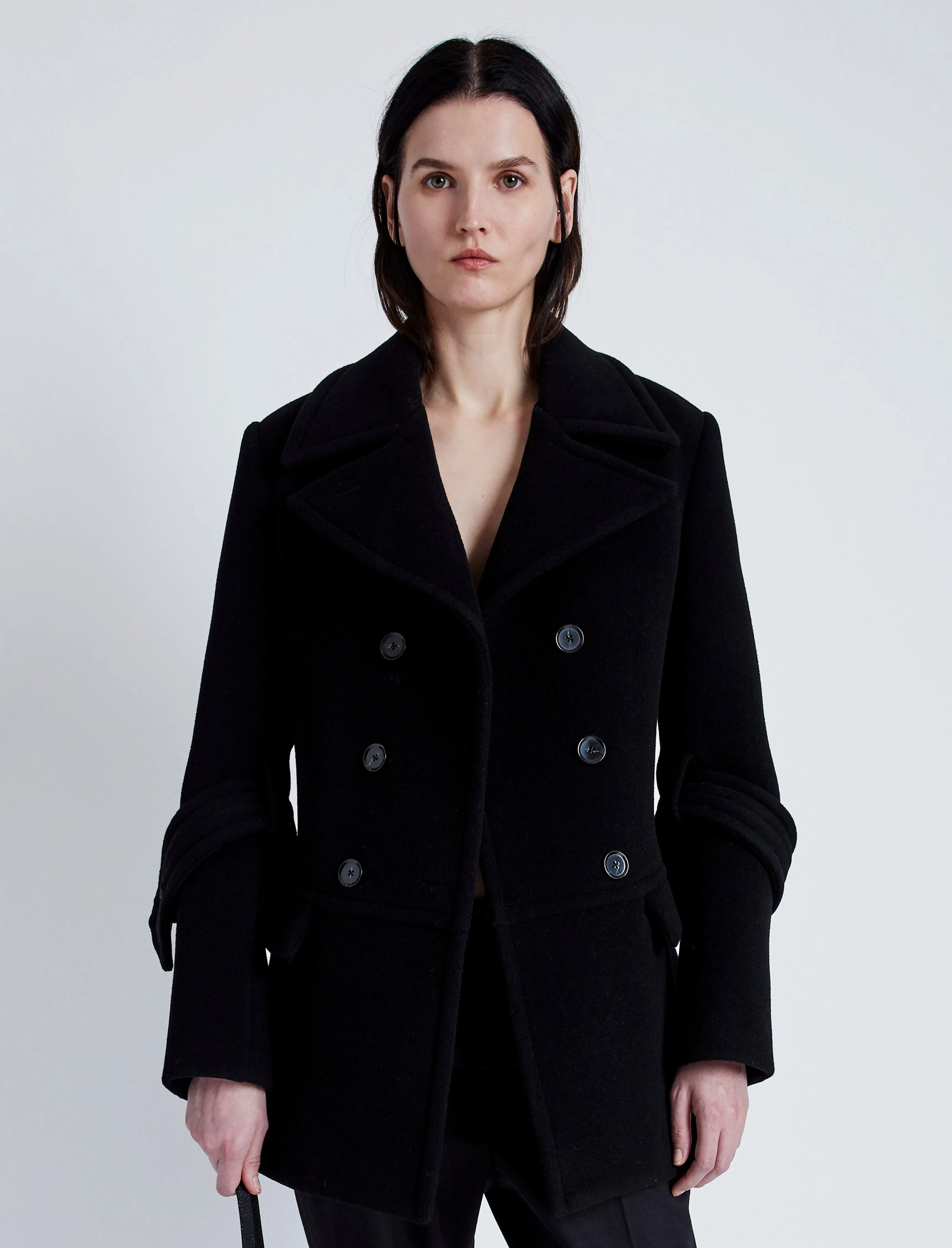 Rowen Coat in Eco Double Face Wool sold by Proenza Schouler product image thumbnail 2