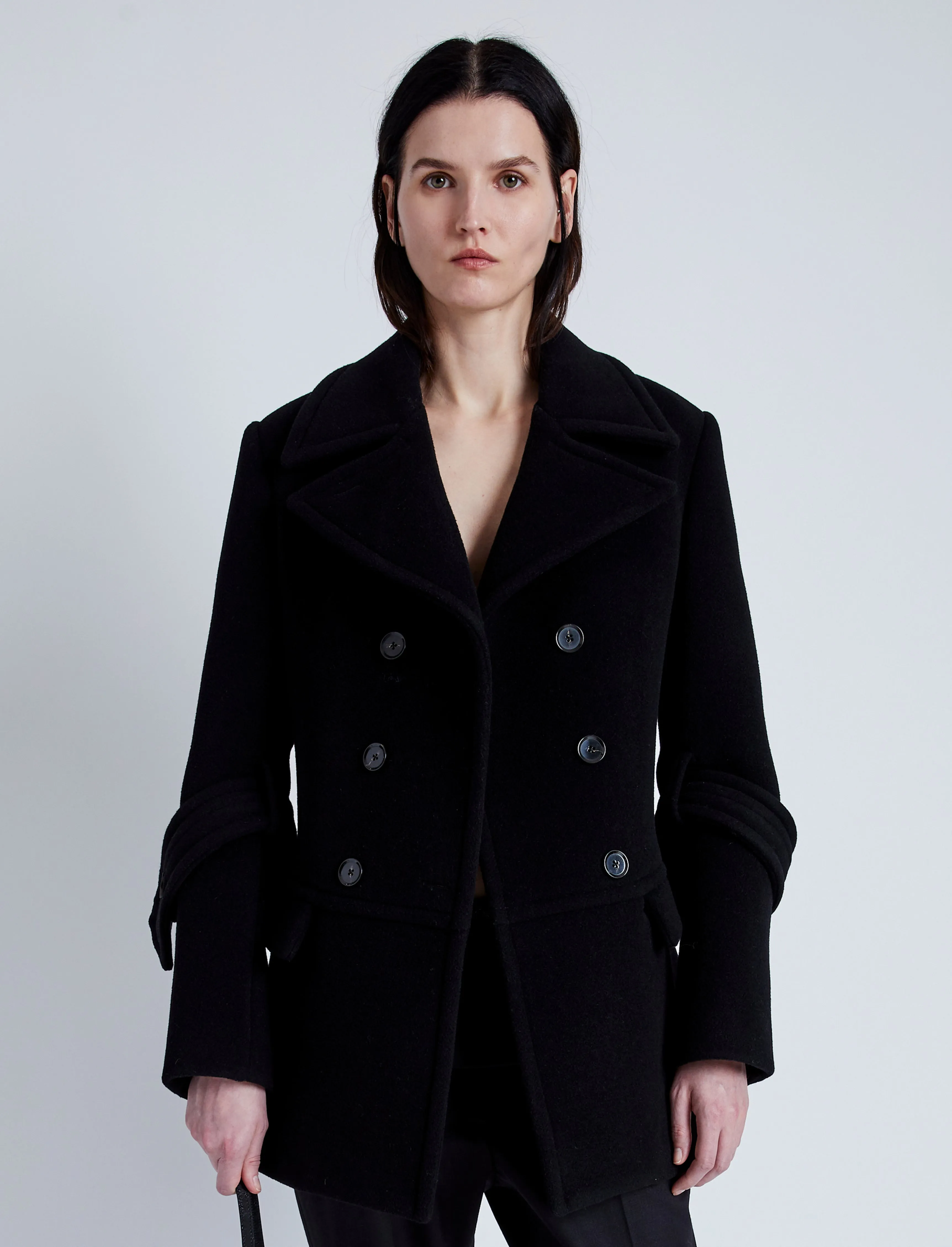 Rowen Coat in Eco Double Face Wool sold by Proenza Schouler product image thumbnail 2