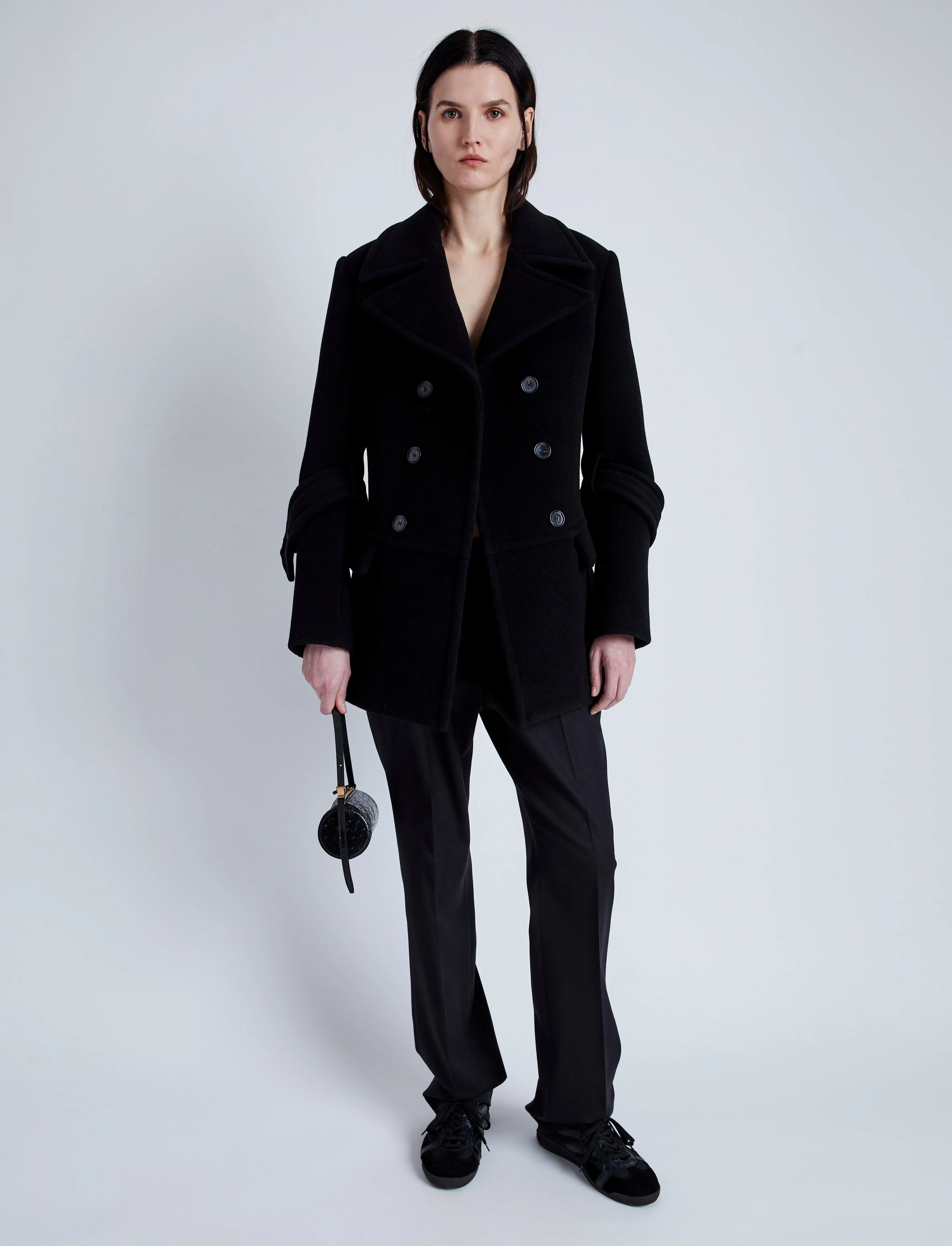 Rowen Coat in Eco Double Face Wool sold by Proenza Schouler product image thumbnail 3
