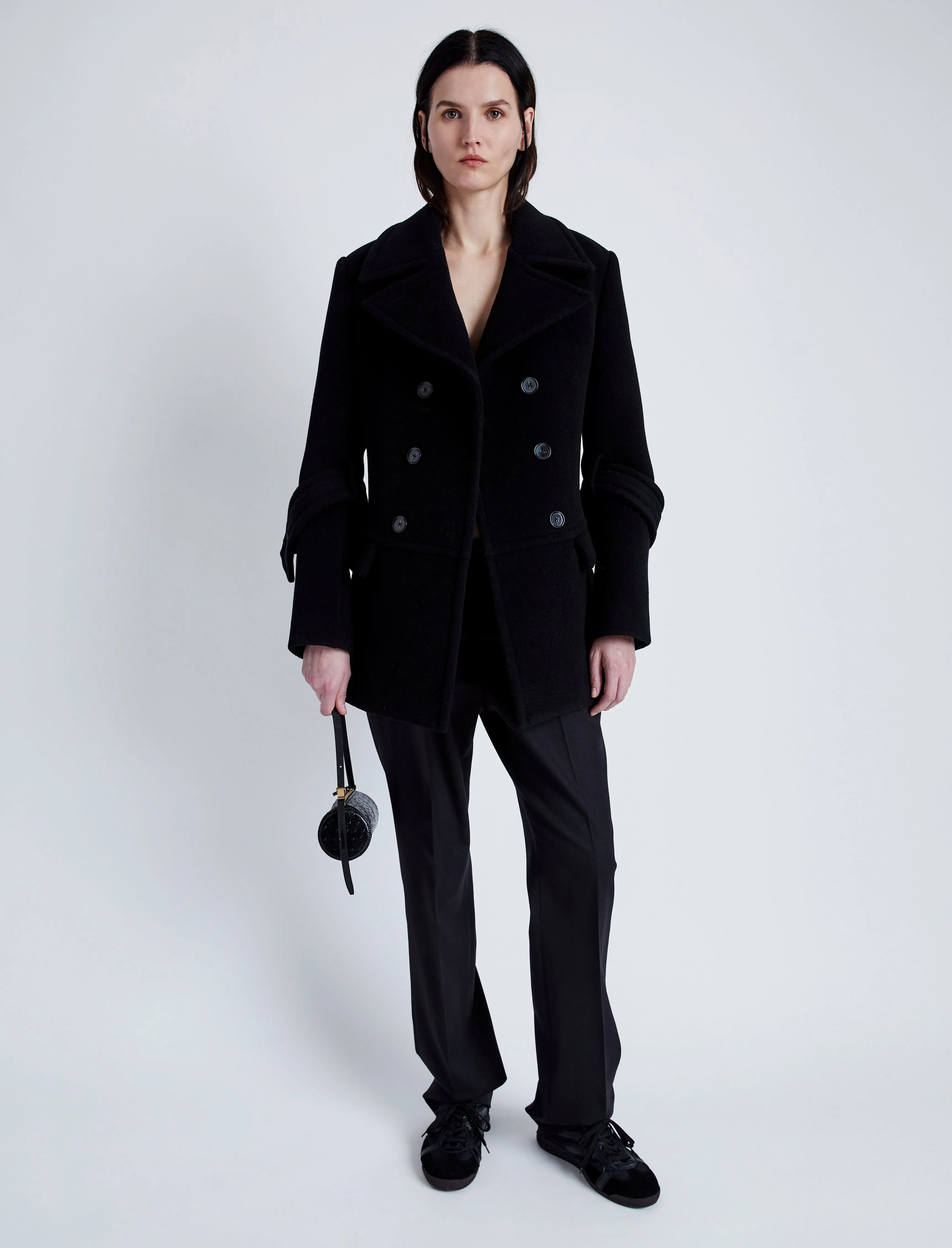 Rowen Coat in Eco Double Face Wool sold by Proenza Schouler product image thumbnail 3