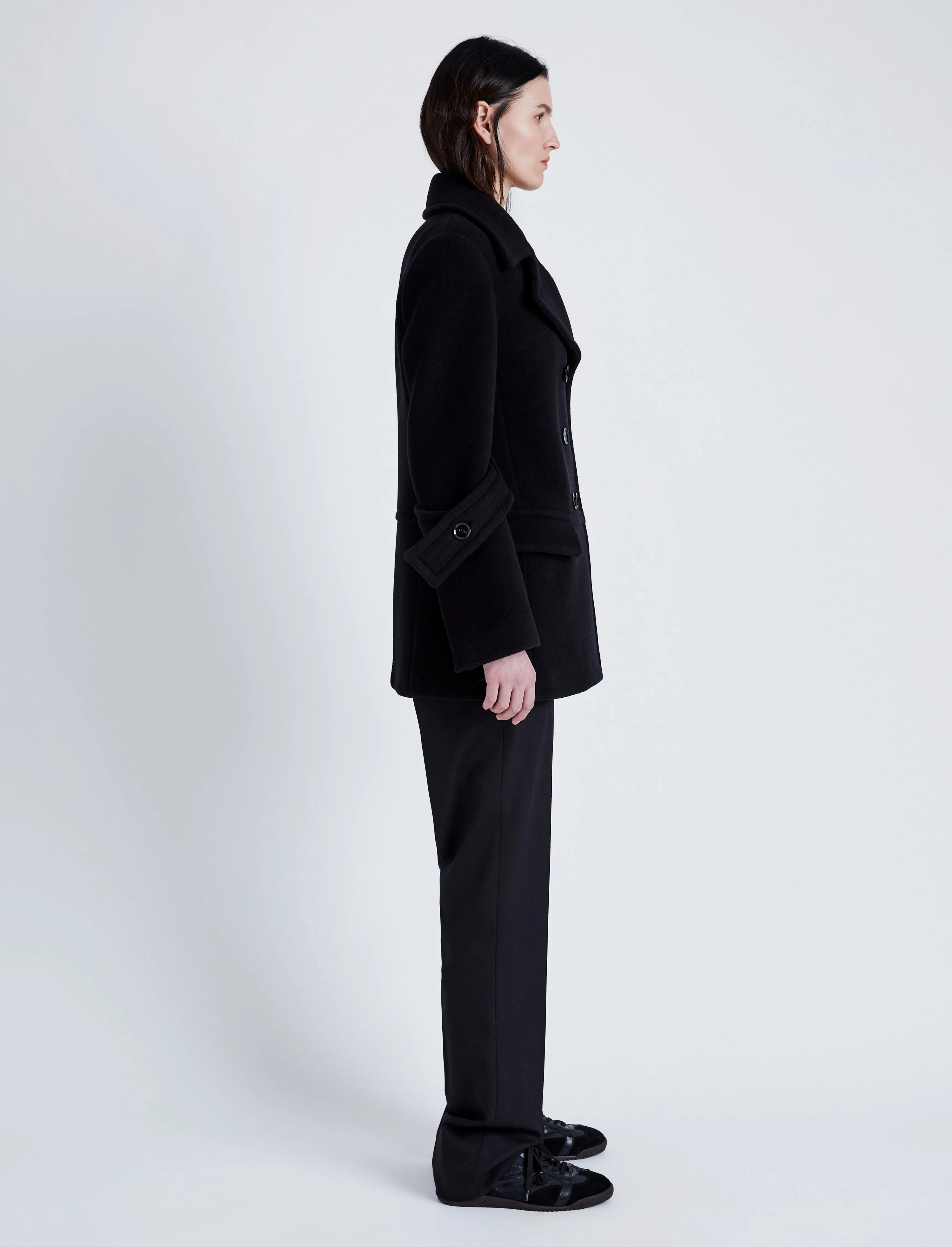 Rowen Coat in Eco Double Face Wool sold by Proenza Schouler product image thumbnail 4