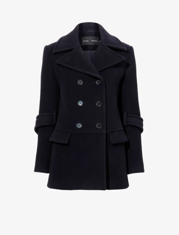 Rowen Coat in Eco Double Face Wool sold by Proenza Schouler