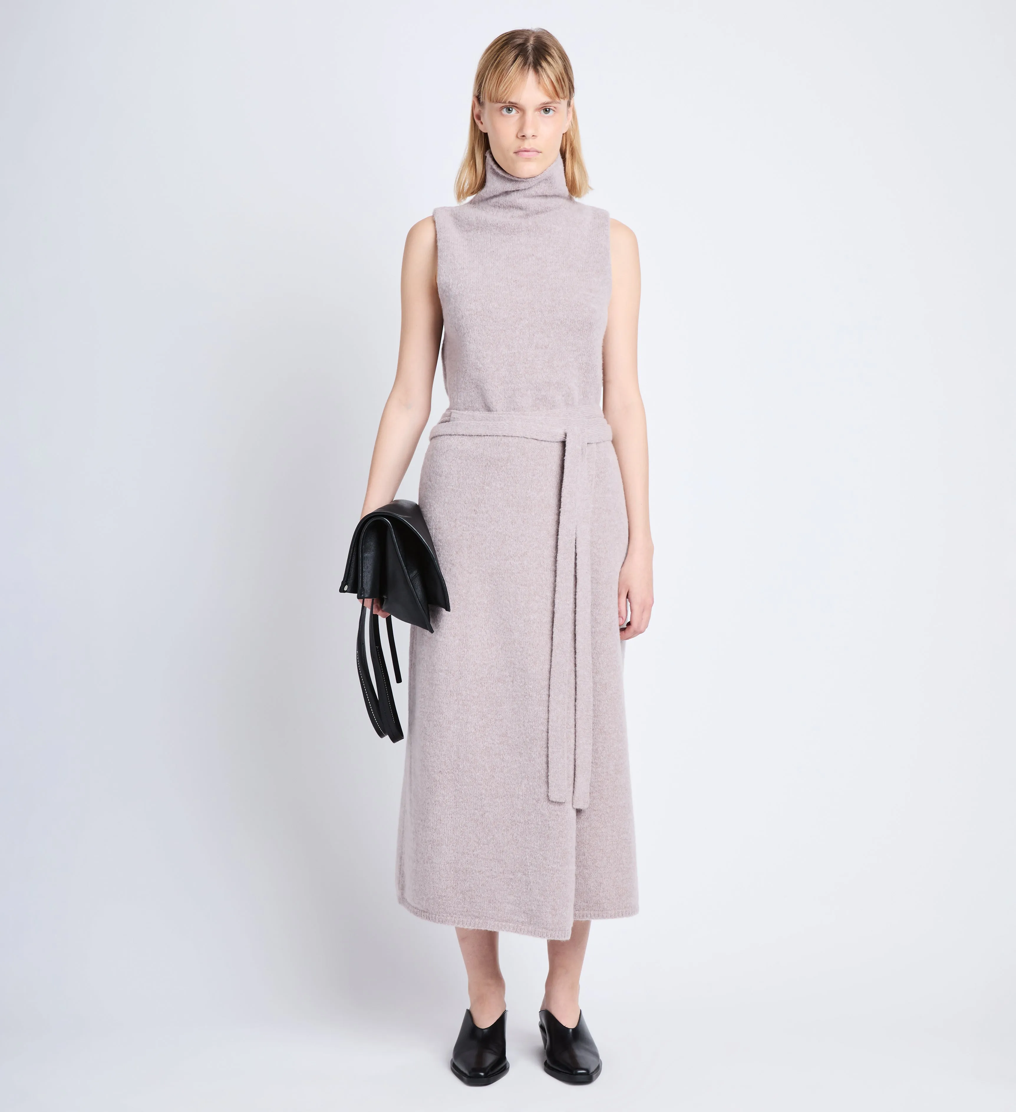 Zadie Knit Wrap Skirt in Wool Blend sold by Proenza Schouler product image thumbnail 2