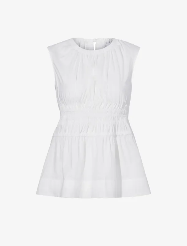 Birdie Top in Poplin made by Proenza Schouler