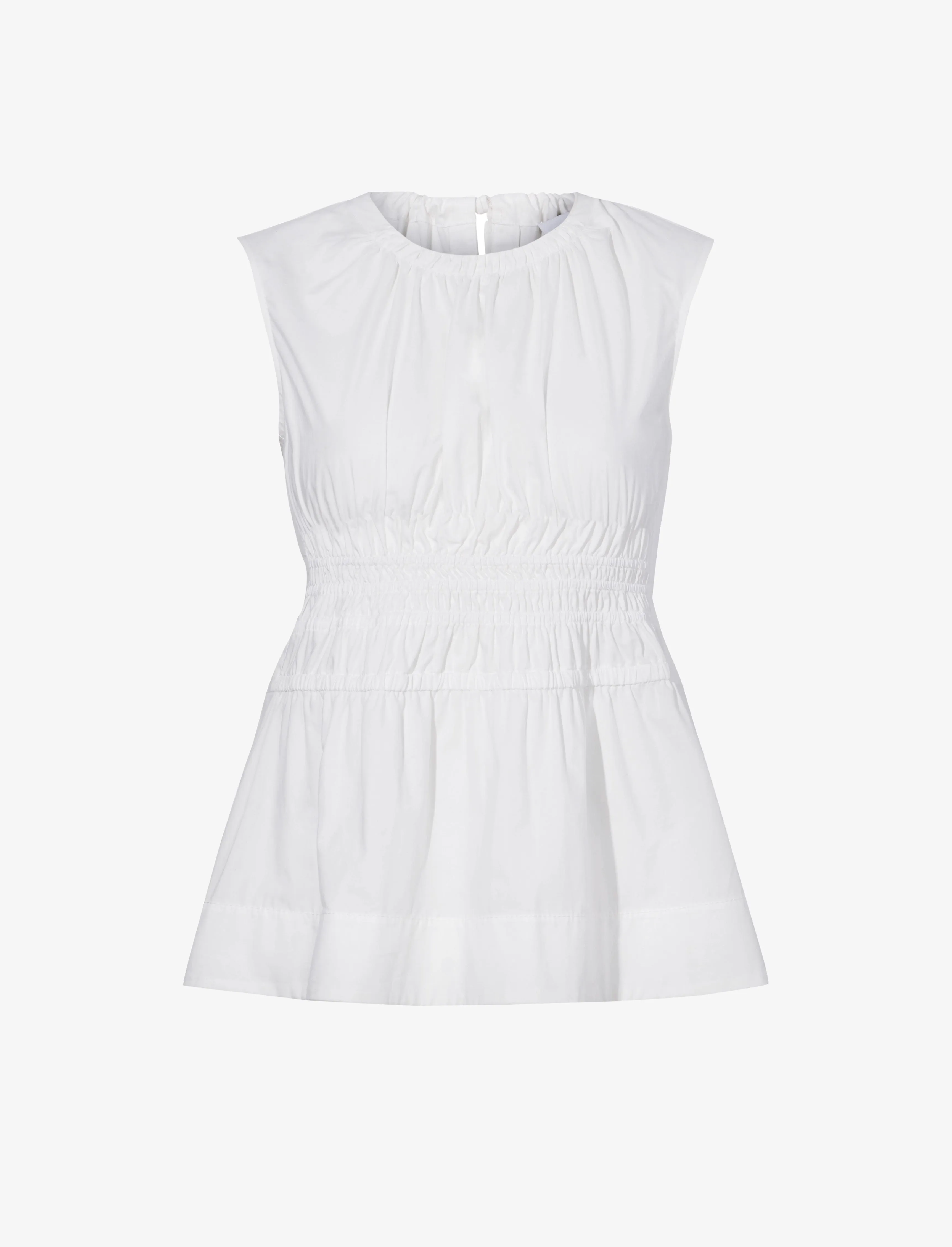 Birdie Top in Poplin sold by Proenza Schouler