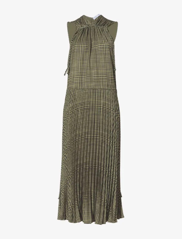 Pleatable Crepe Drawstring Dress sold by Proenza Schouler