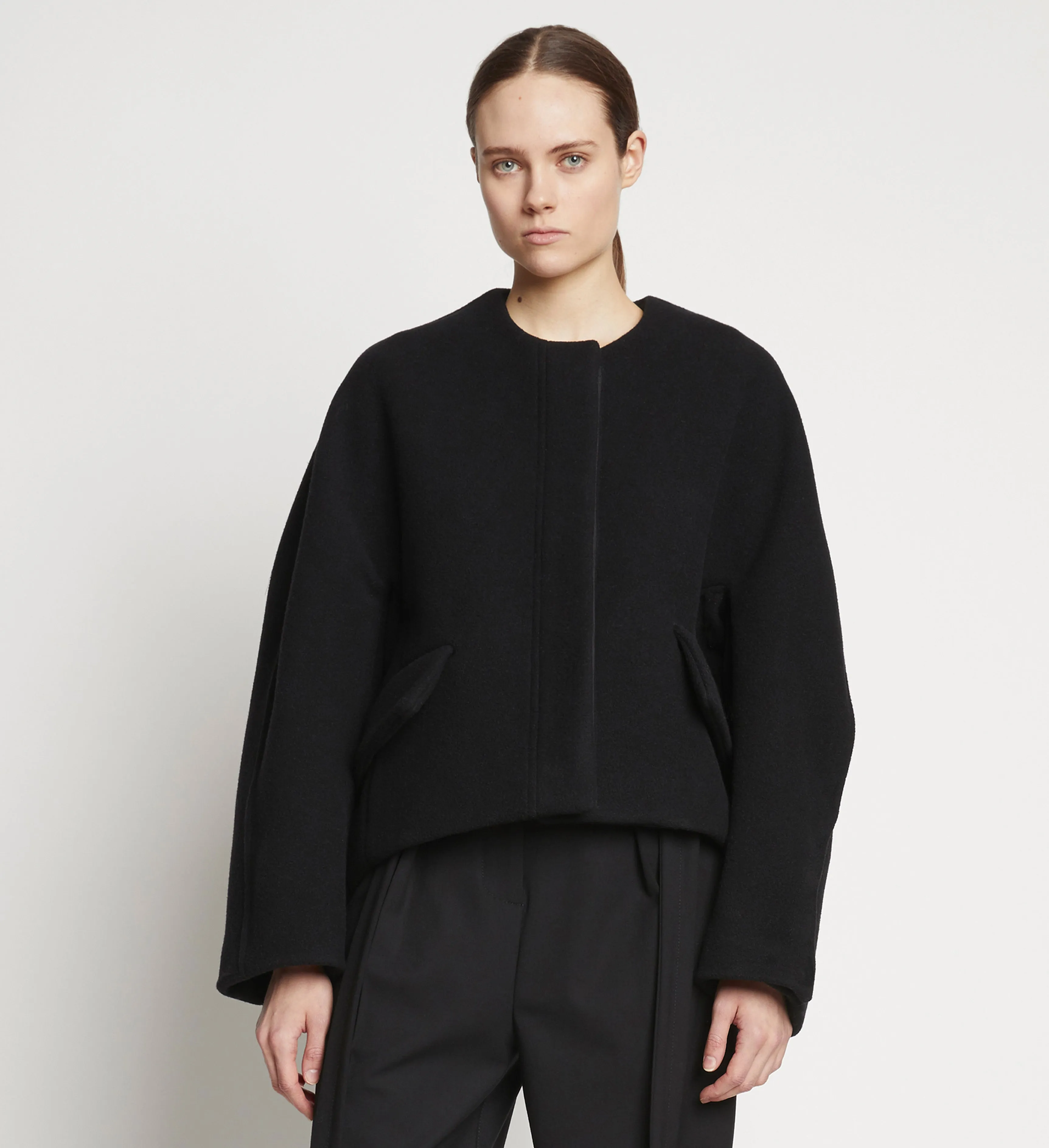 Double Face Wool Melton Jacket sold by Proenza Schouler product image thumbnail 2