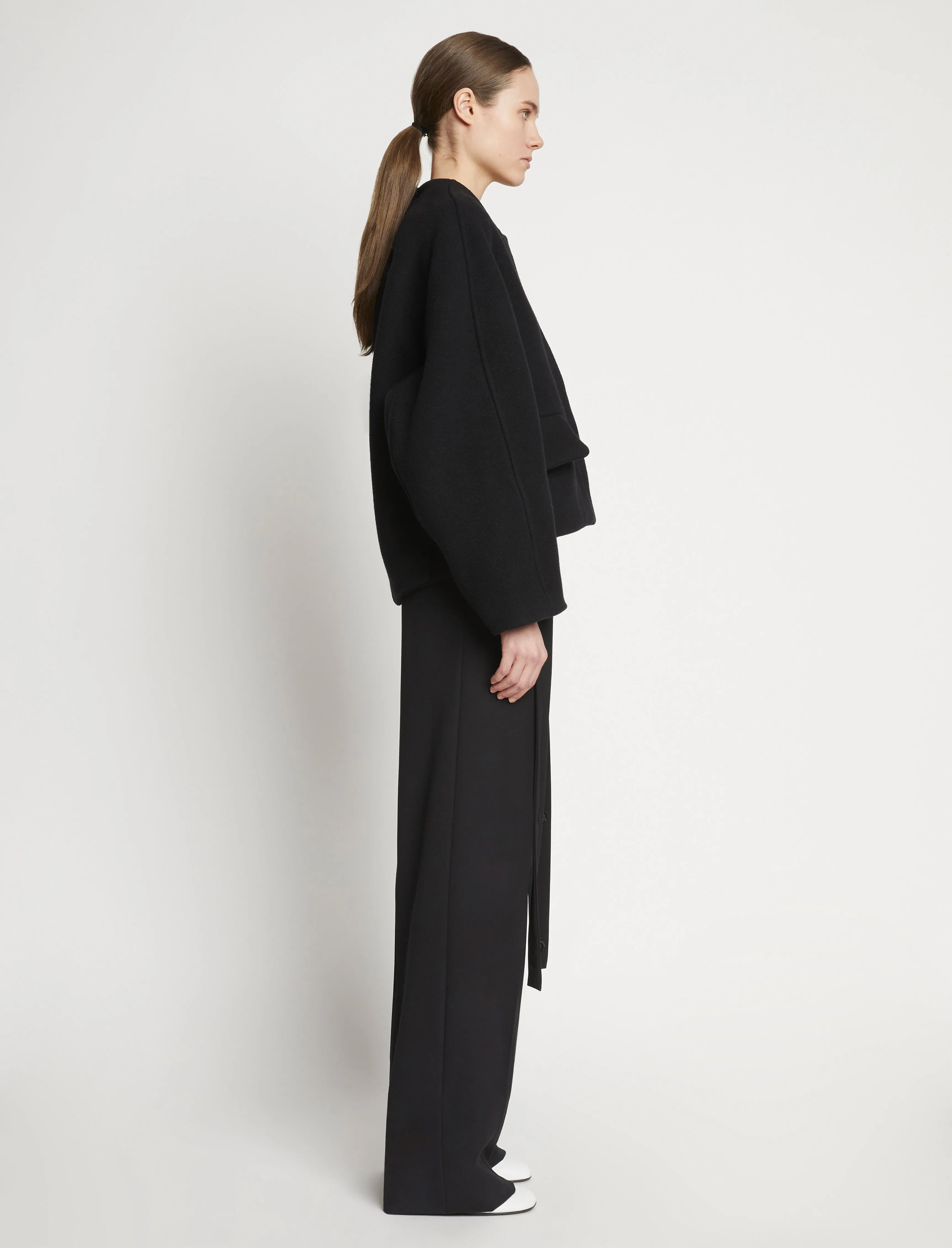 Double Face Wool Melton Jacket sold by Proenza Schouler product image thumbnail 4