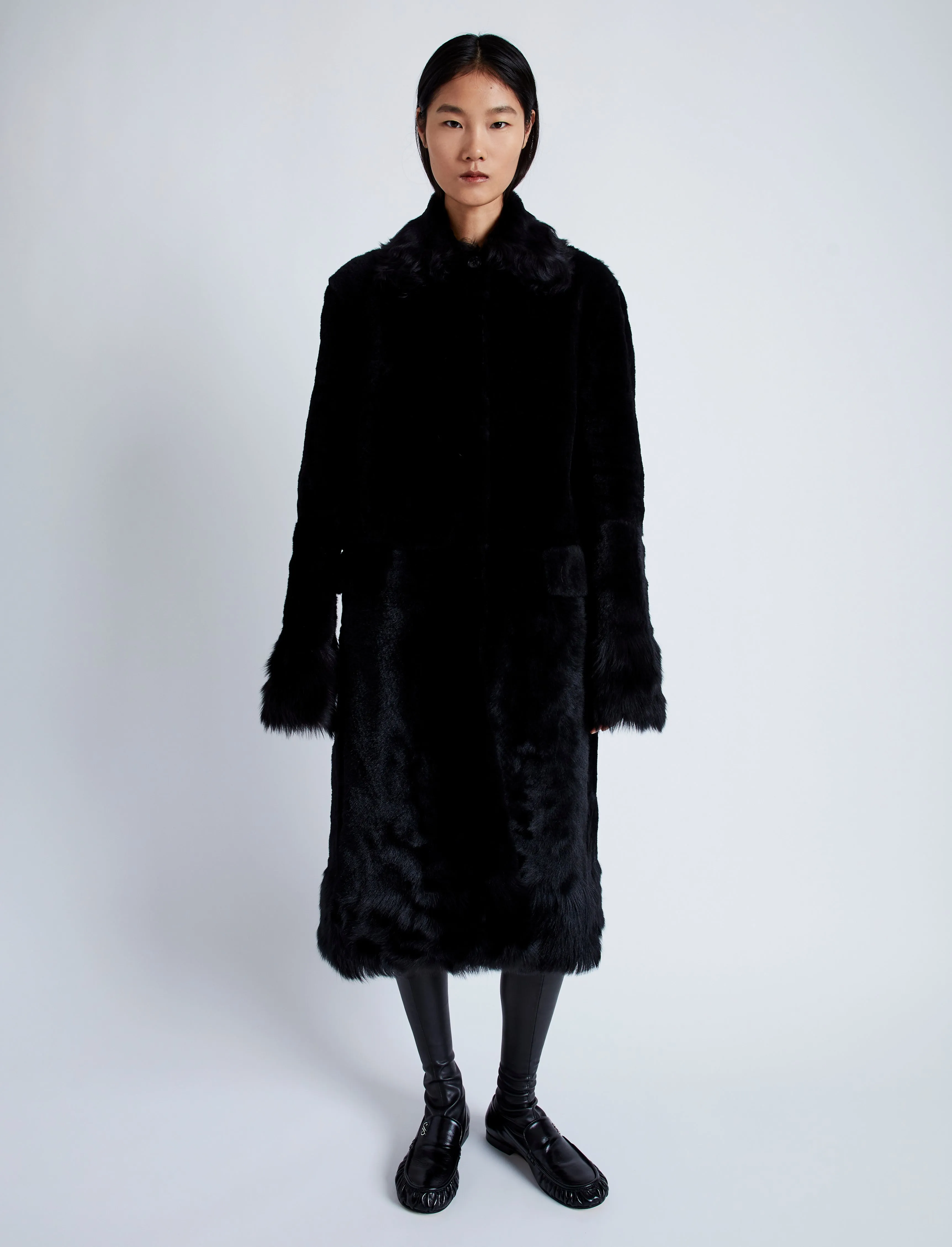 Fiona Coat in Shearling sold by Proenza Schouler product image thumbnail 2