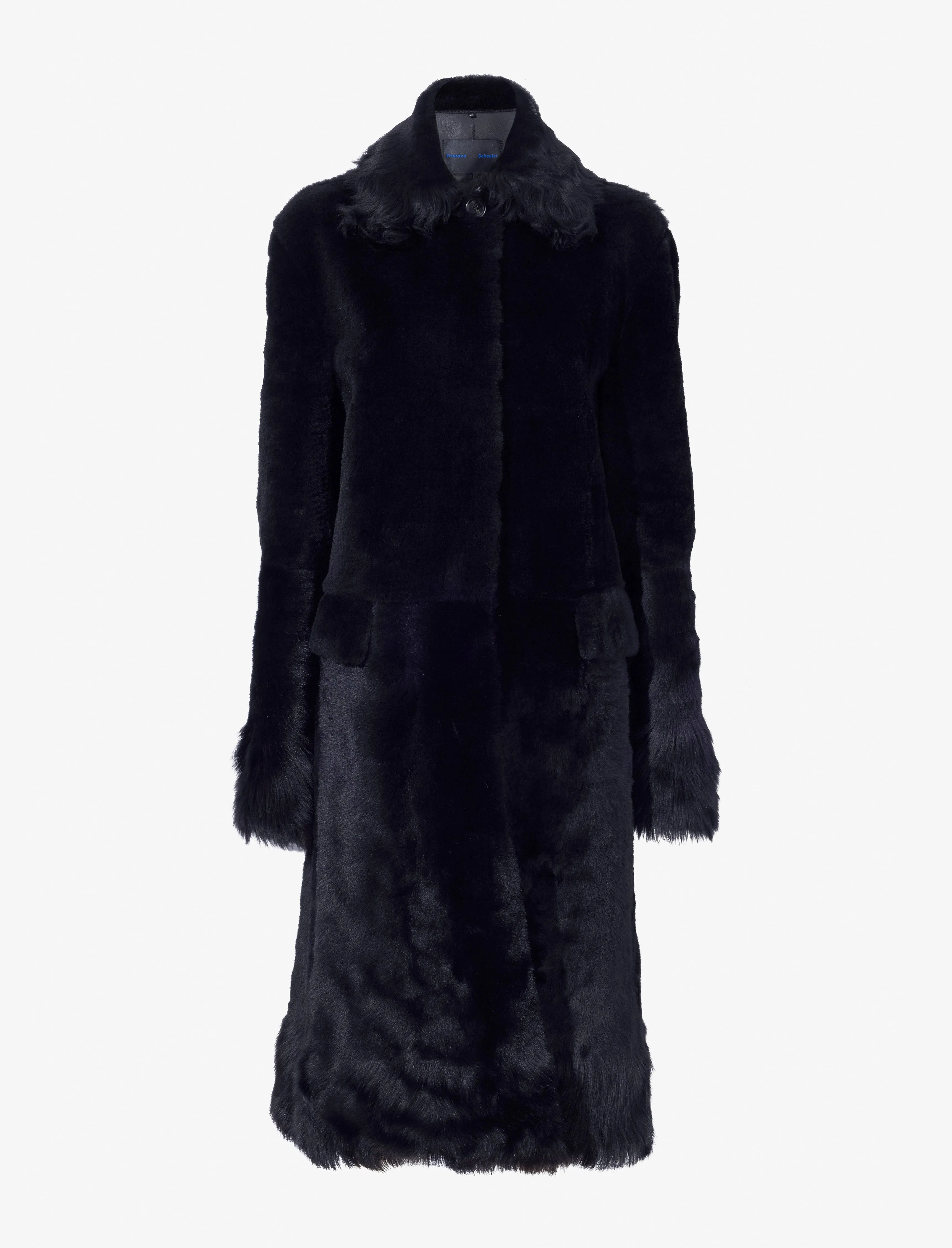 Fiona Coat in Shearling sold by Proenza Schouler