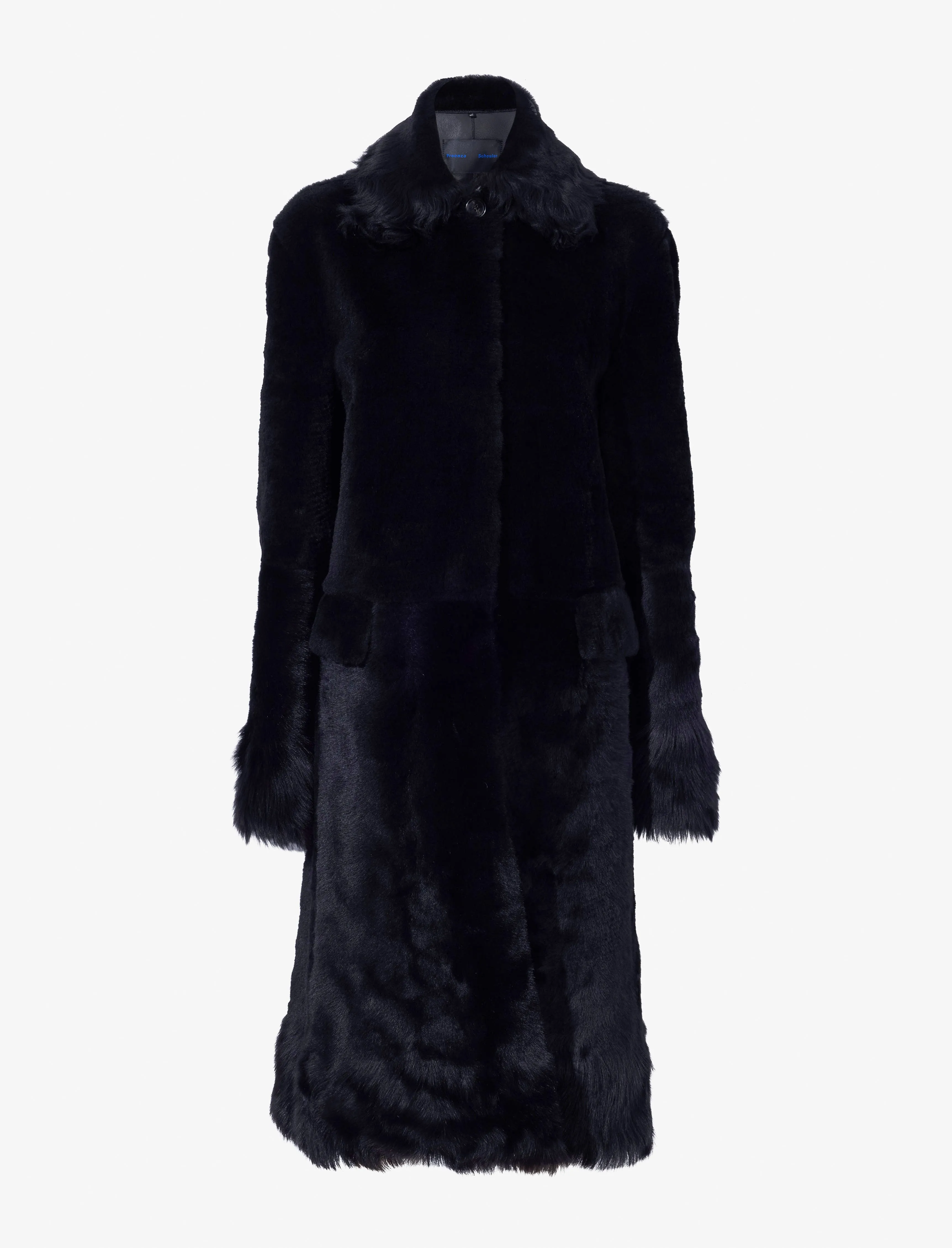 Fiona Coat in Shearling sold by Proenza Schouler