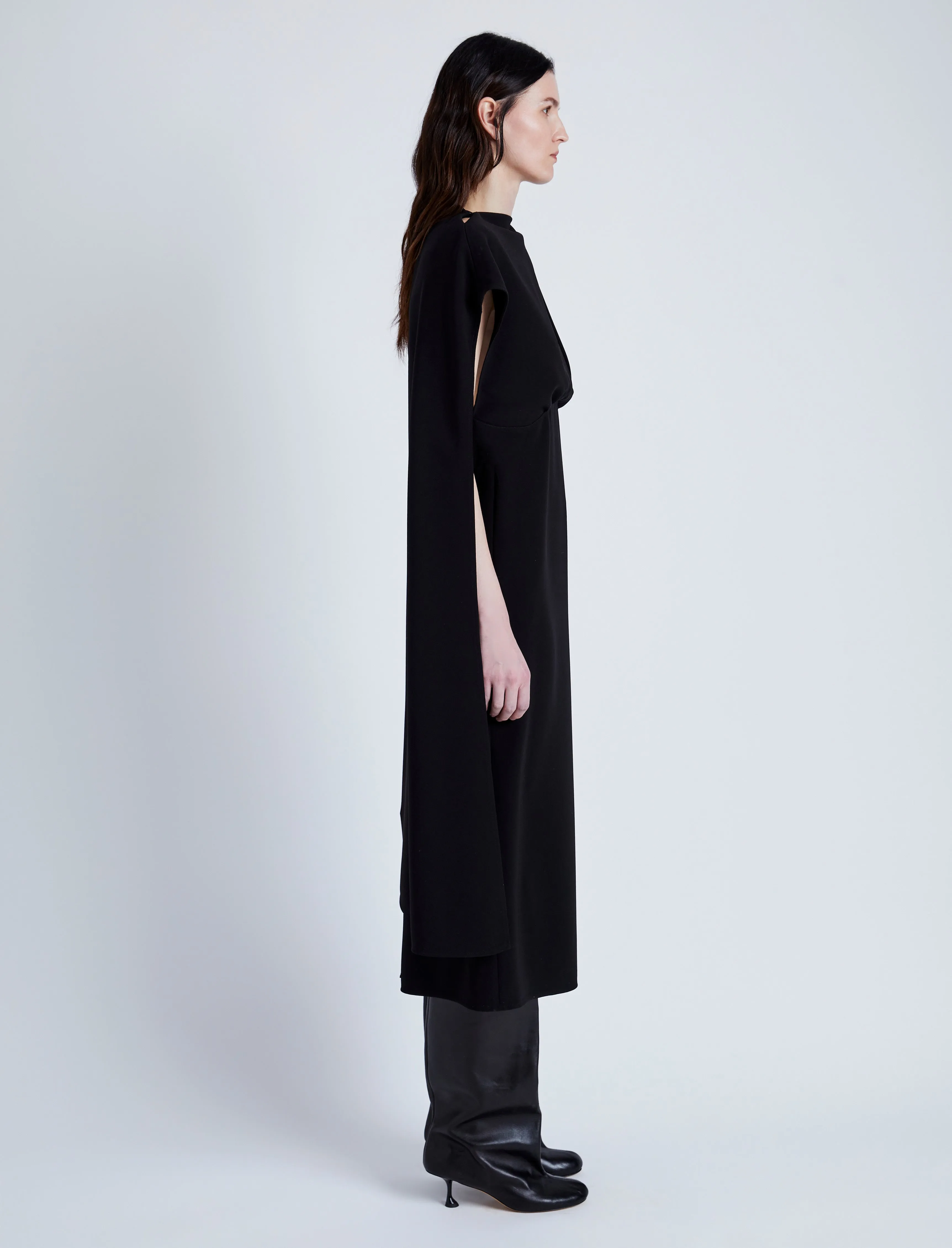 Maude Dress in Matte Double Crepe sold by Proenza Schouler product image thumbnail 3