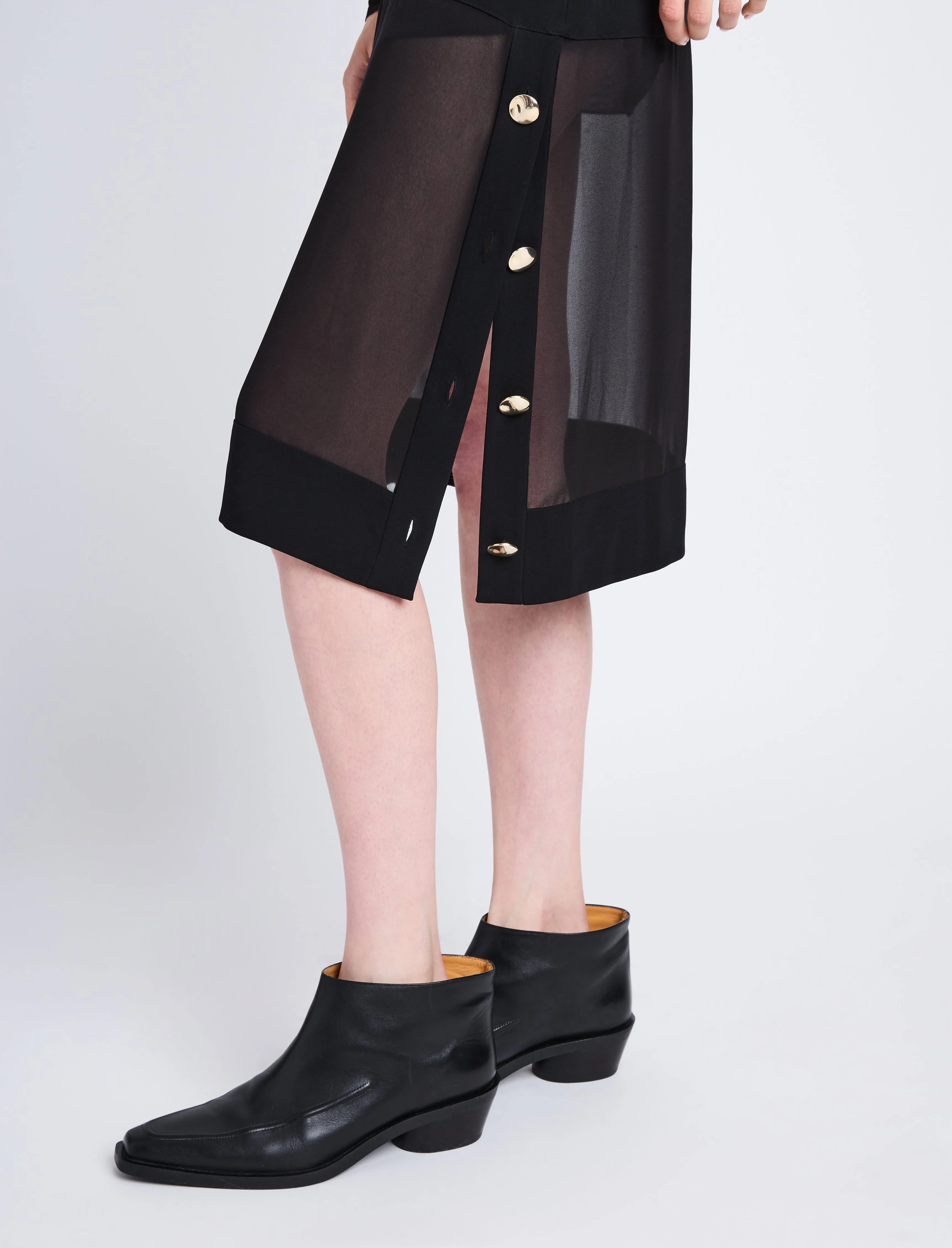 Technical Chiffon Skirt sold by Proenza Schouler product image thumbnail 5