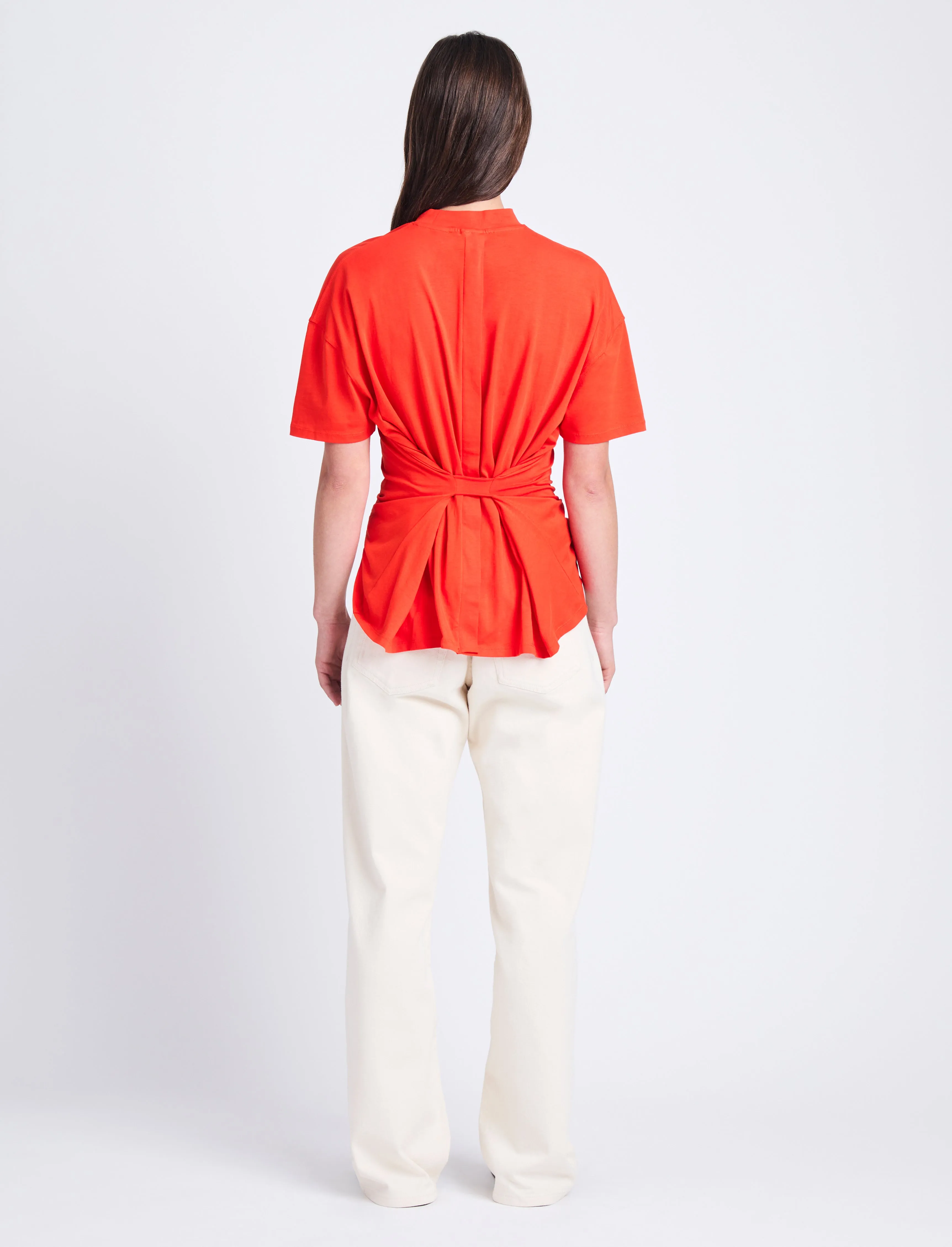 Mira T-Shirt in Jersey sold by Proenza Schouler product image thumbnail 5