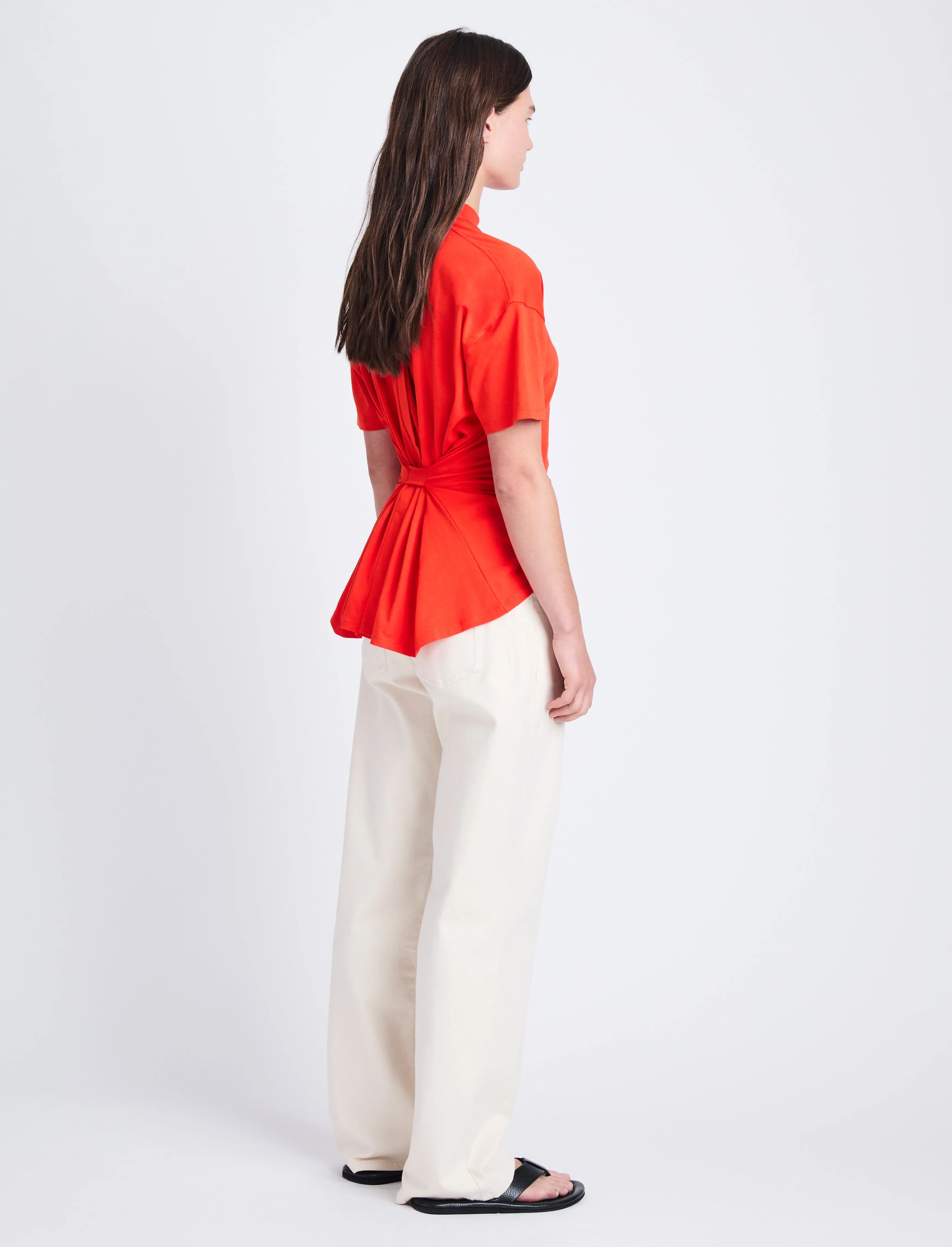 Mira T-Shirt in Jersey sold by Proenza Schouler product image thumbnail 4